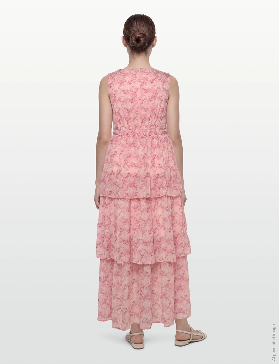 A-View - Florella dress - sommerkleider - 258 rose/pink - 4