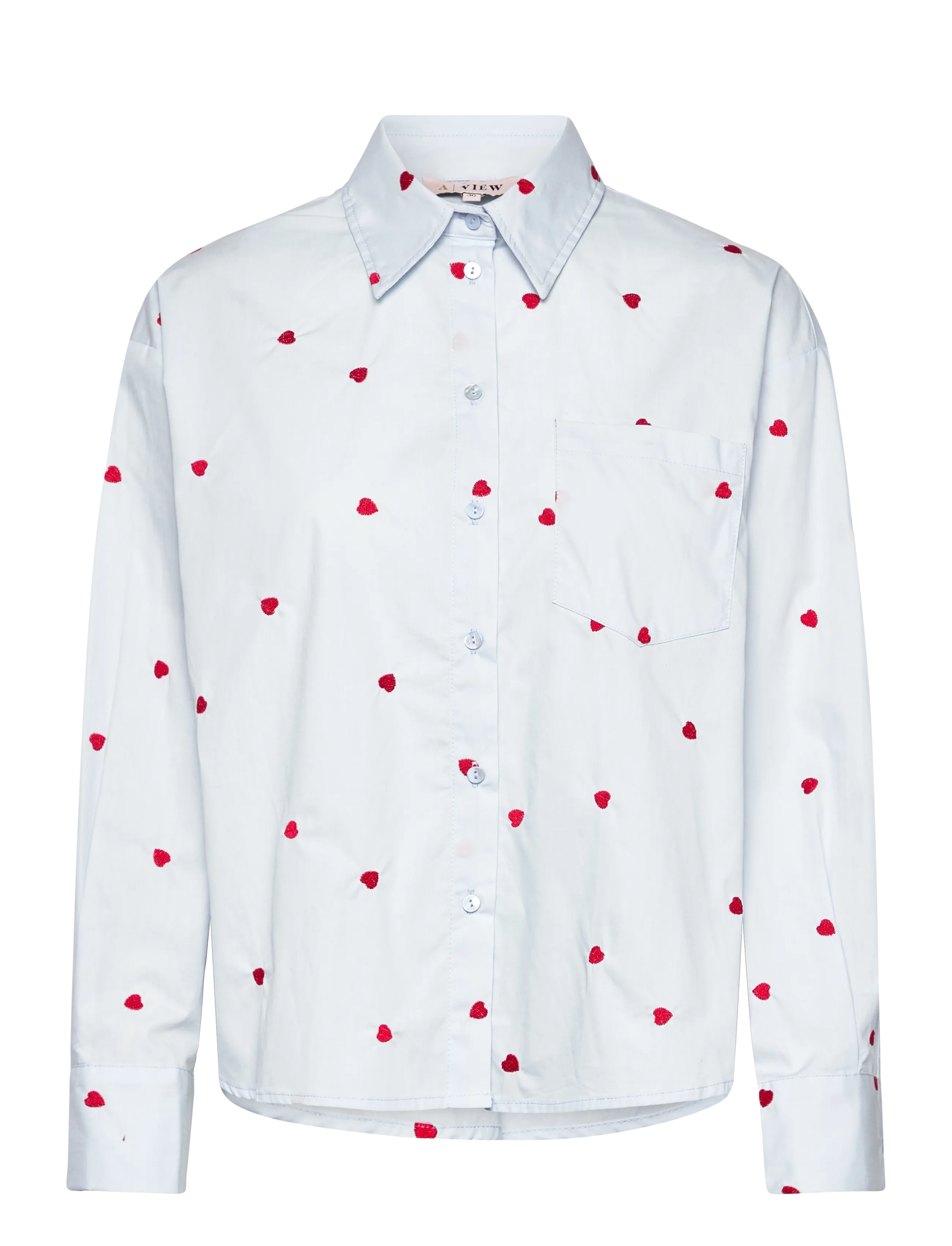 A-VIEW Monique Shirt Blau - 40 - Damen