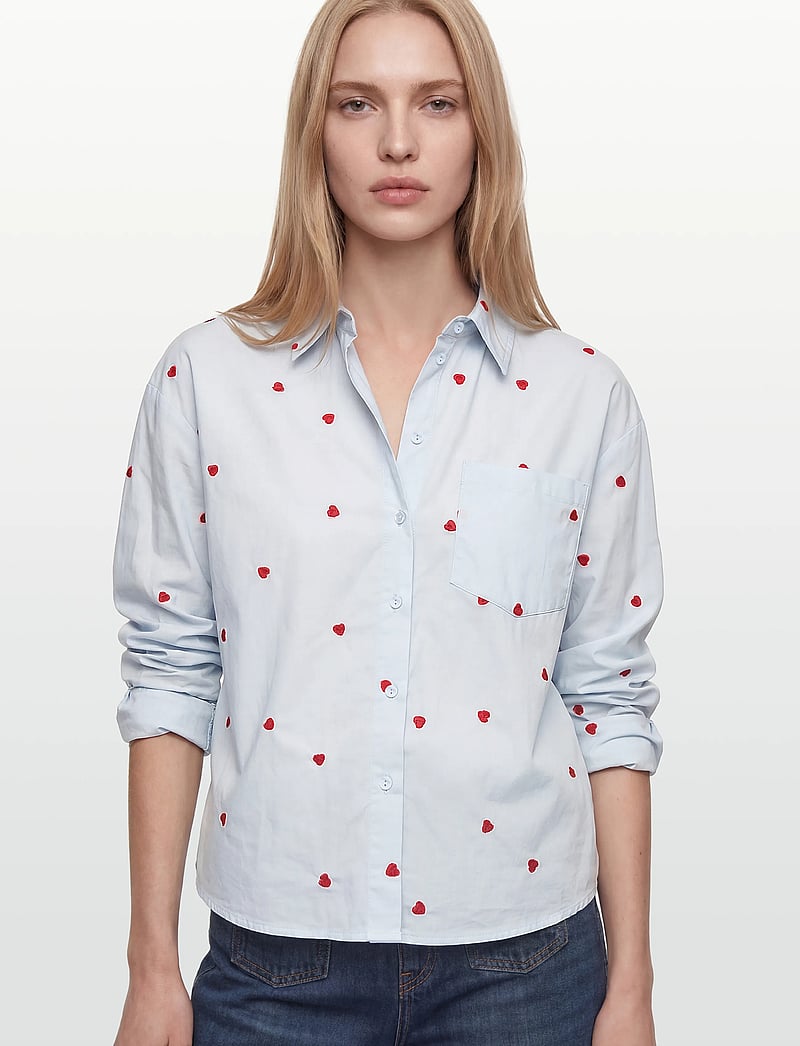 A-View - Monique shirt - pikkade varrukatega särgid - light blue - 3