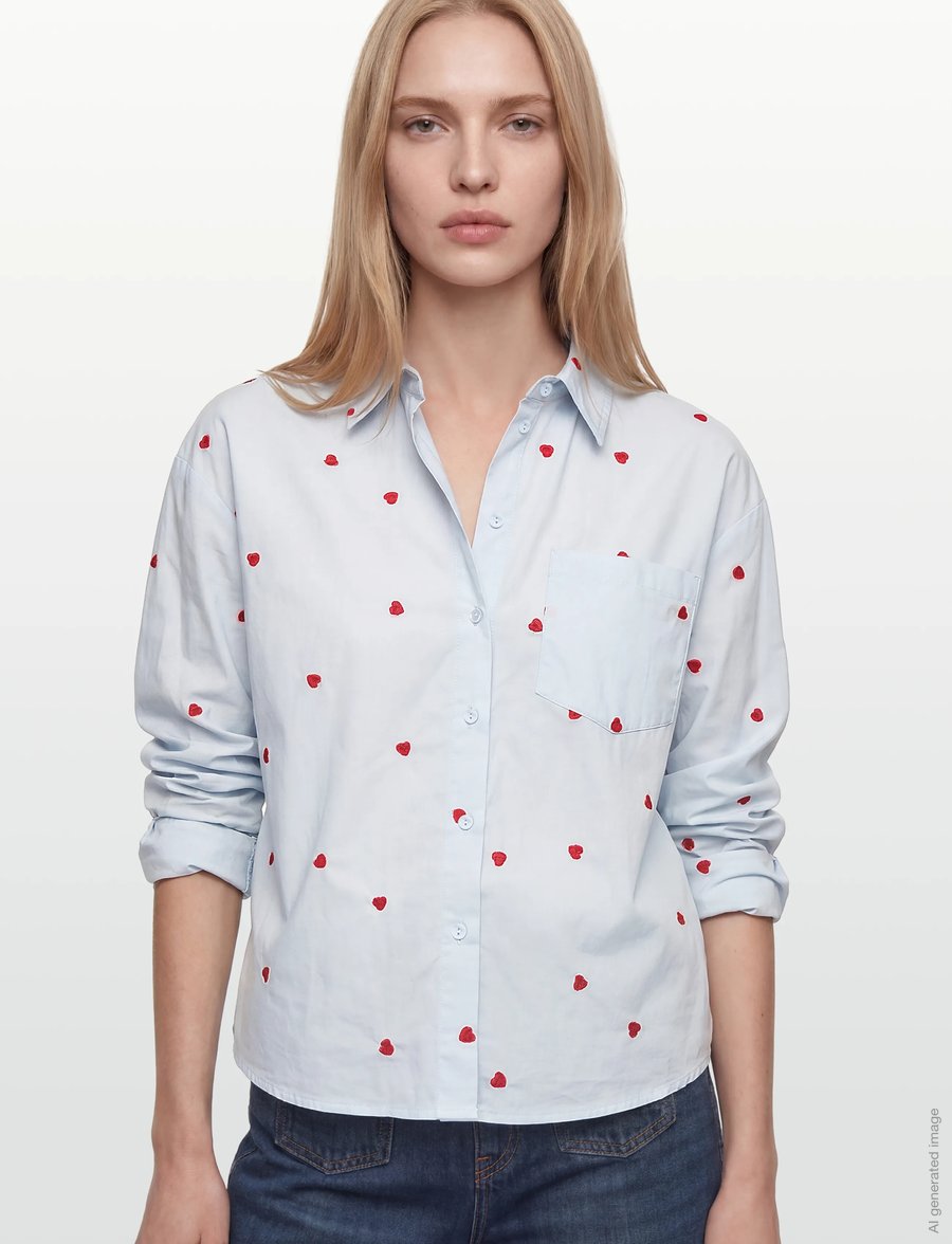 A-View - Monique shirt - marškiniai ilgomis rankovėmis - light blue - 3