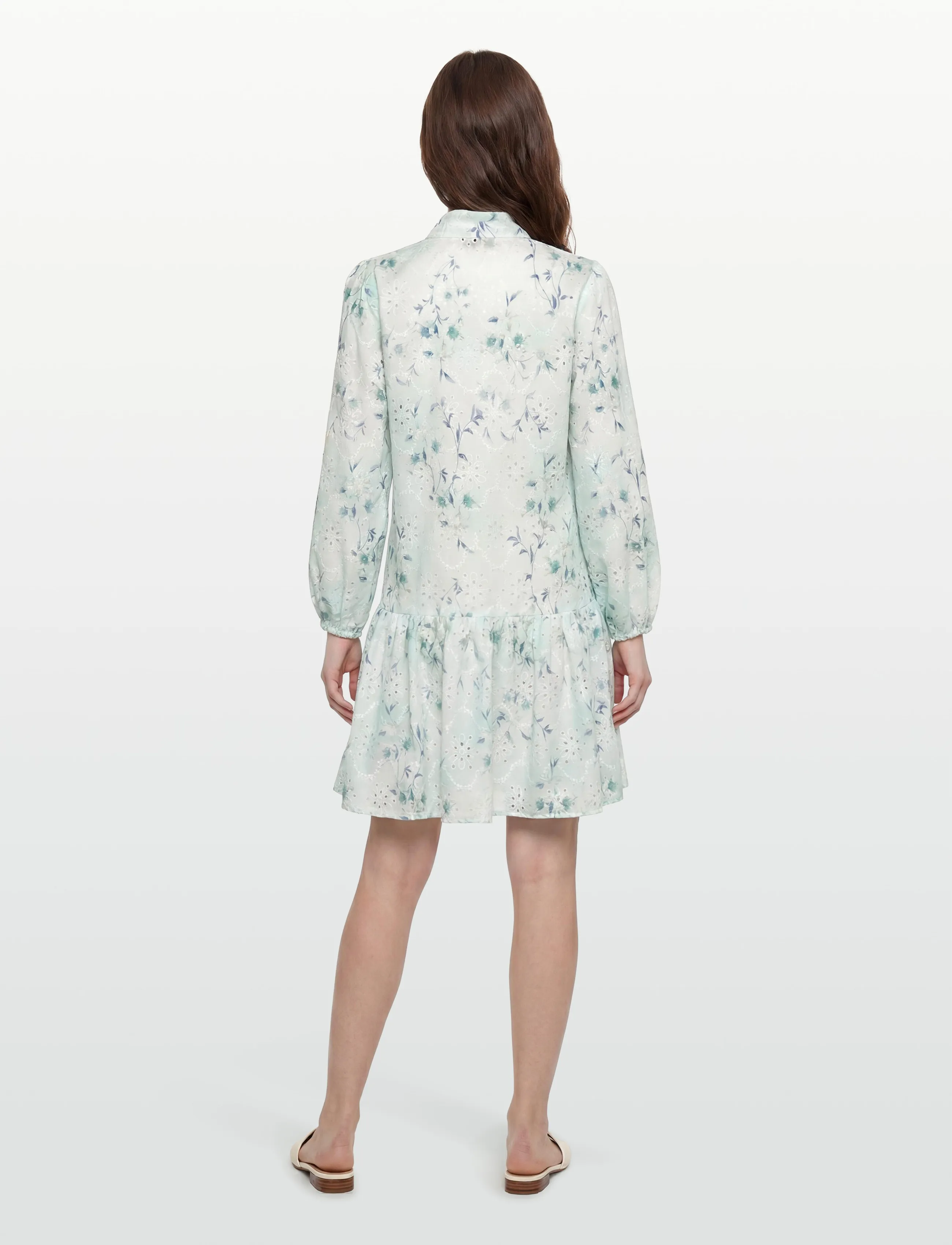 A-View - Grete dress - korte kjoler - 091 blue/white - 4