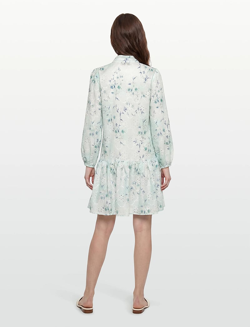 A-View - Grete dress - sommerkleider - 091 blue/white - 4