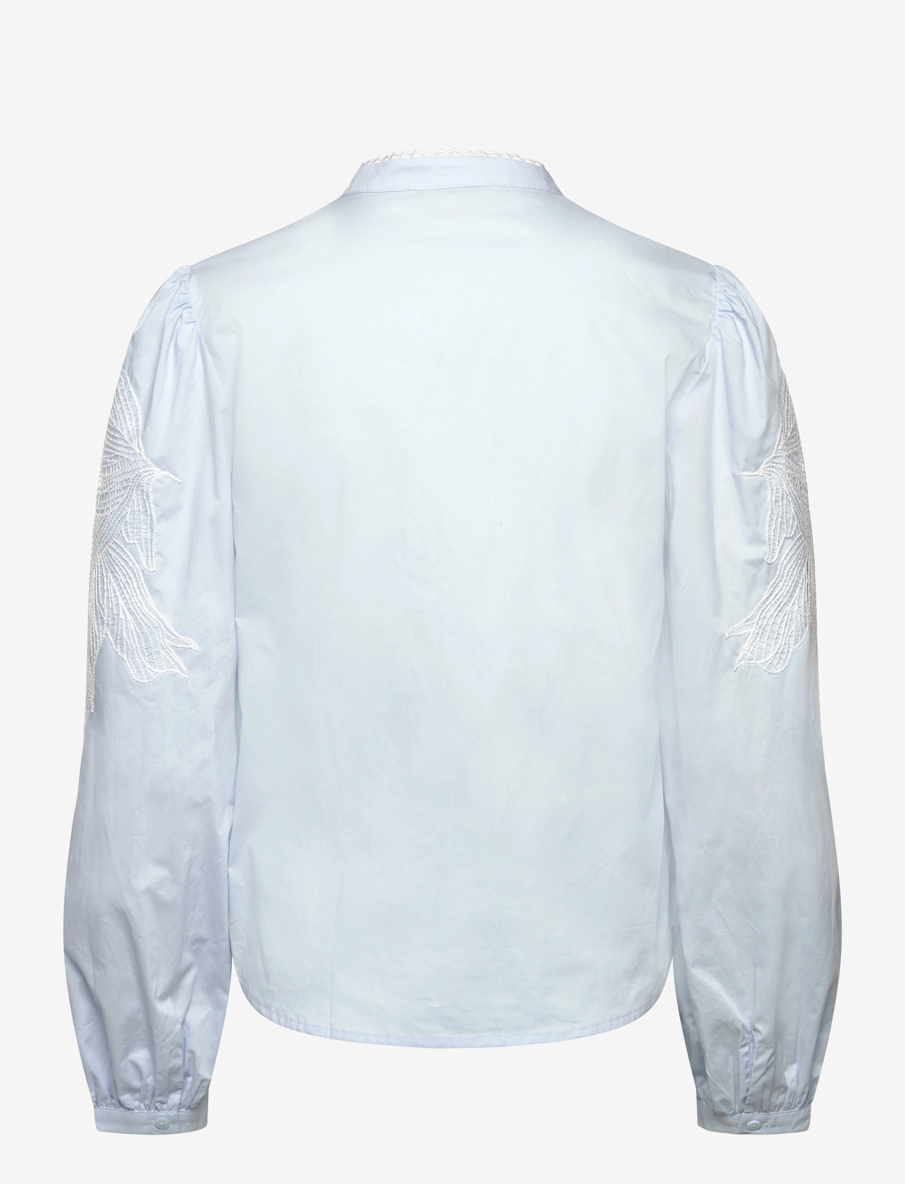 A-View - Clementine shirt - långärmade blusar - light blue - 1