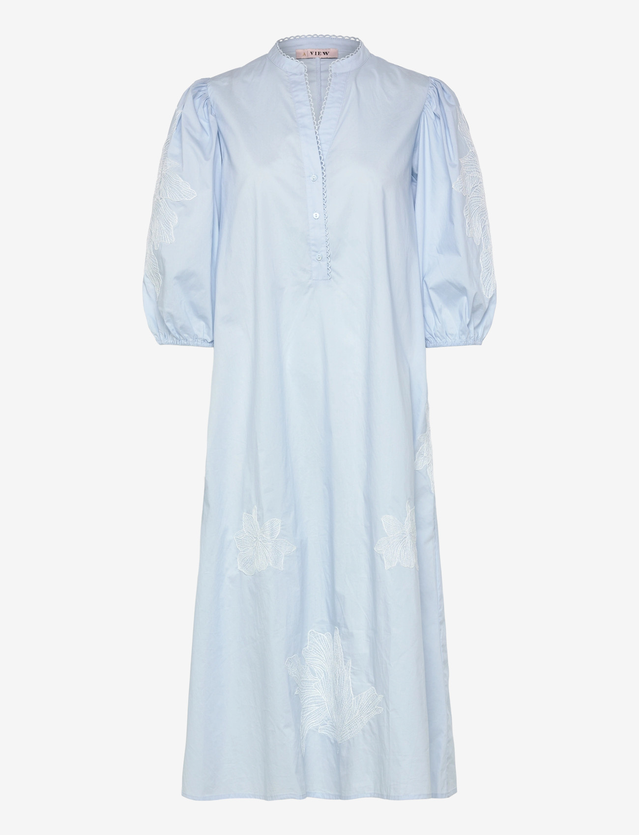 A-View - Clementine dress - sommarklänningar - 282 light blue - 0