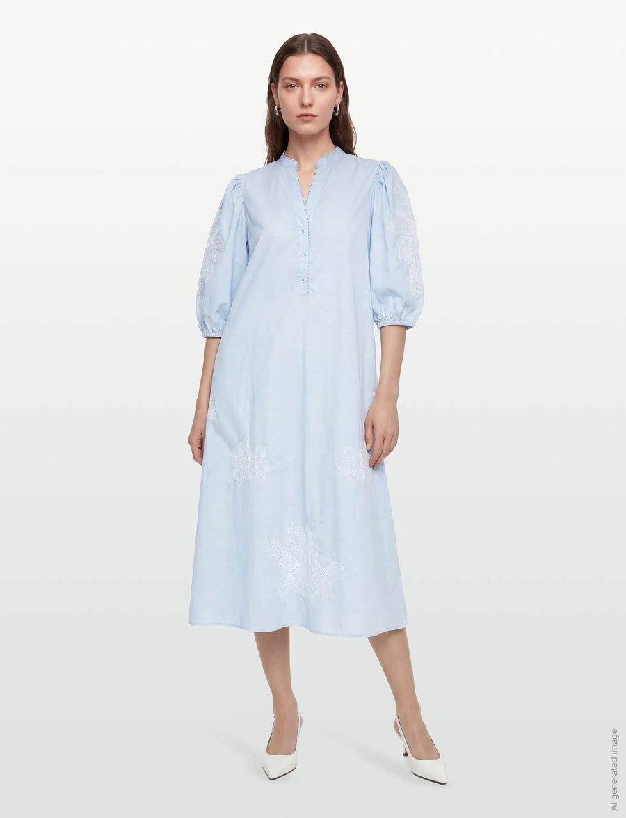 A-View - Clementine dress - summer dresses - 282 light blue - 0