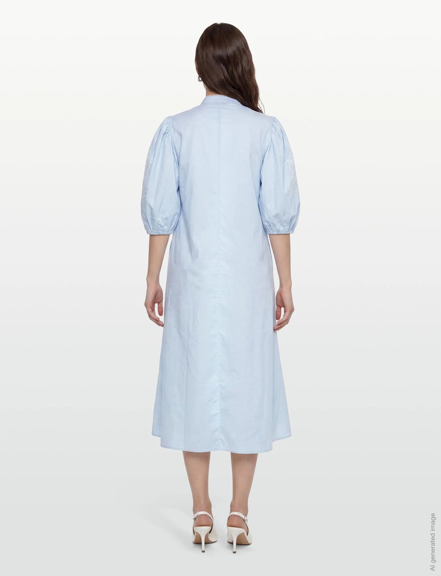 A-View - Clementine dress - summer dresses - 282 light blue - 4