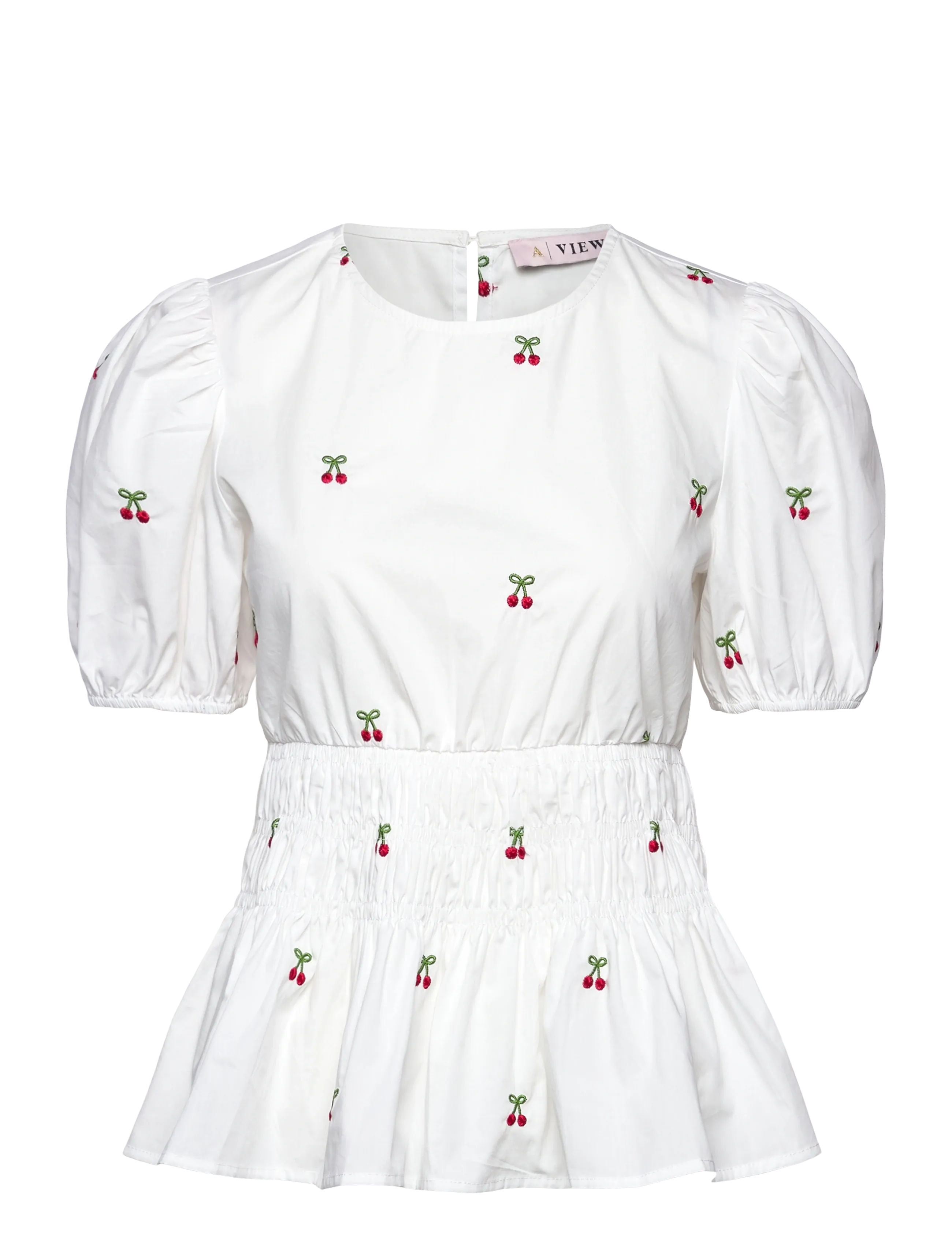 A-VIEW Leonore Bluse Weiß - 42 - Damen