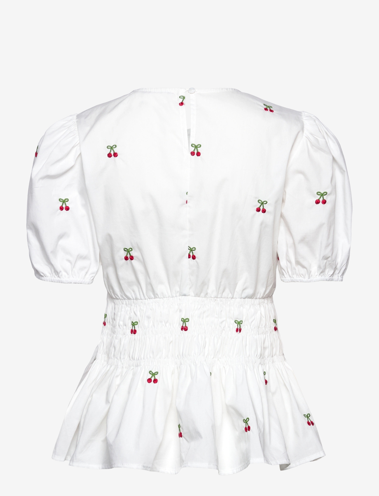 A-View - Leonore blouse - lühikeste varrukatega pluusid - white - 1