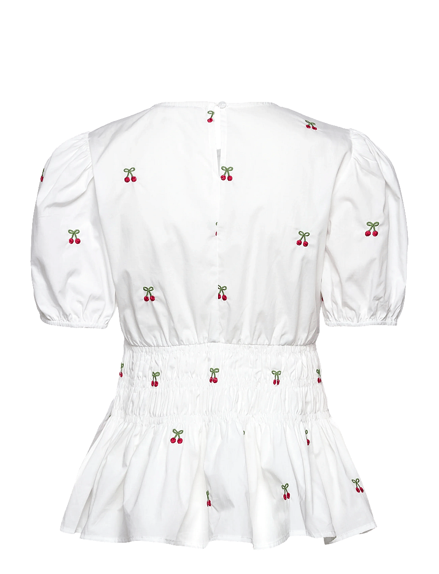 A-View - Leonore blouse - kurzämlige blusen - white - 2