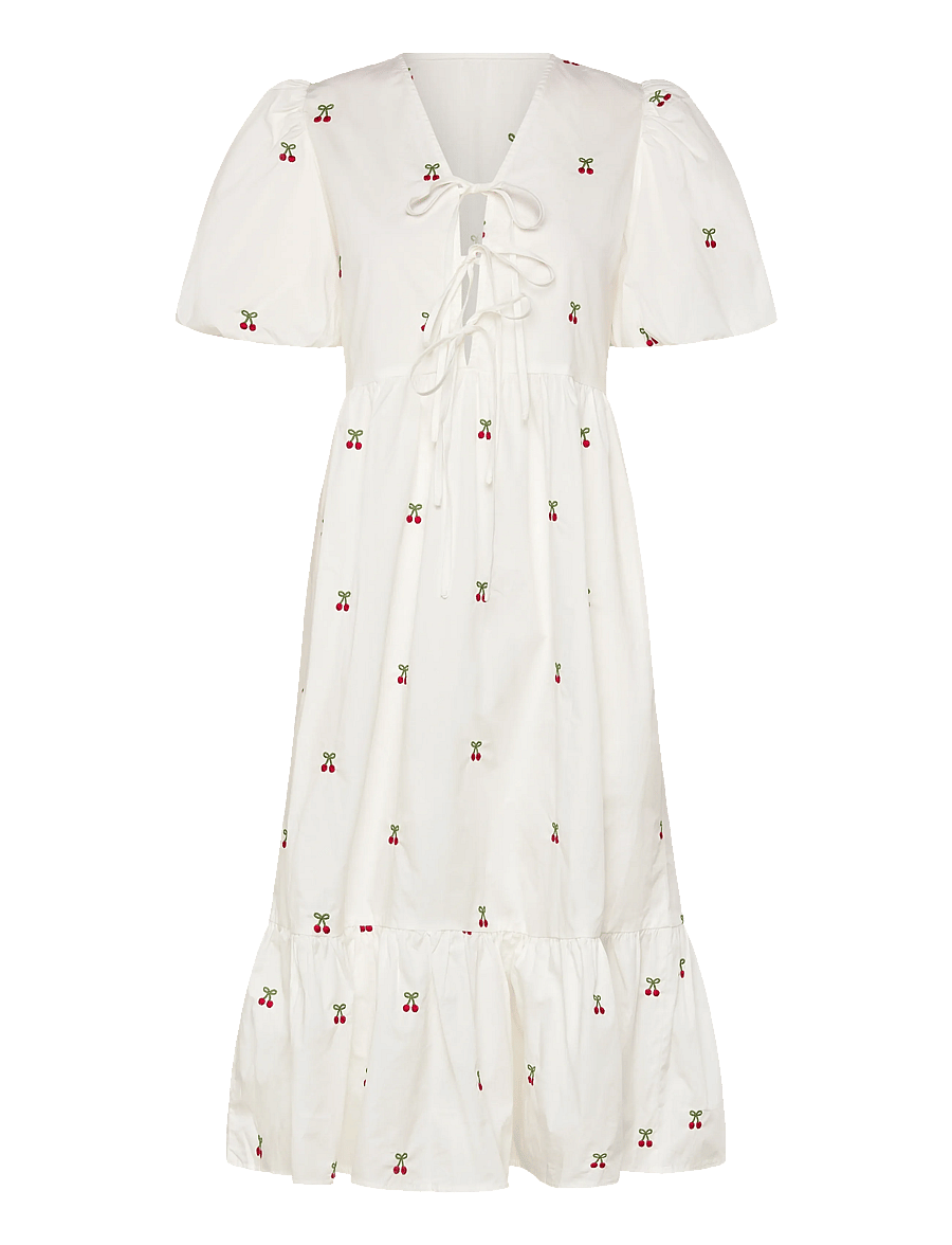 A-View - Leonore dress - konfirmation - 000 white - 1