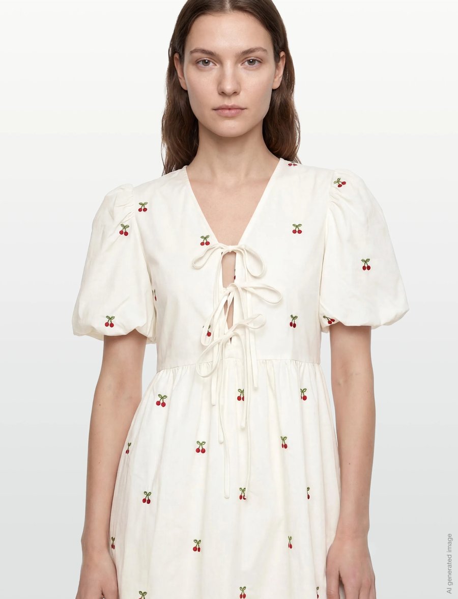 A-View - Leonore dress - konfirmation - 000 white - 3