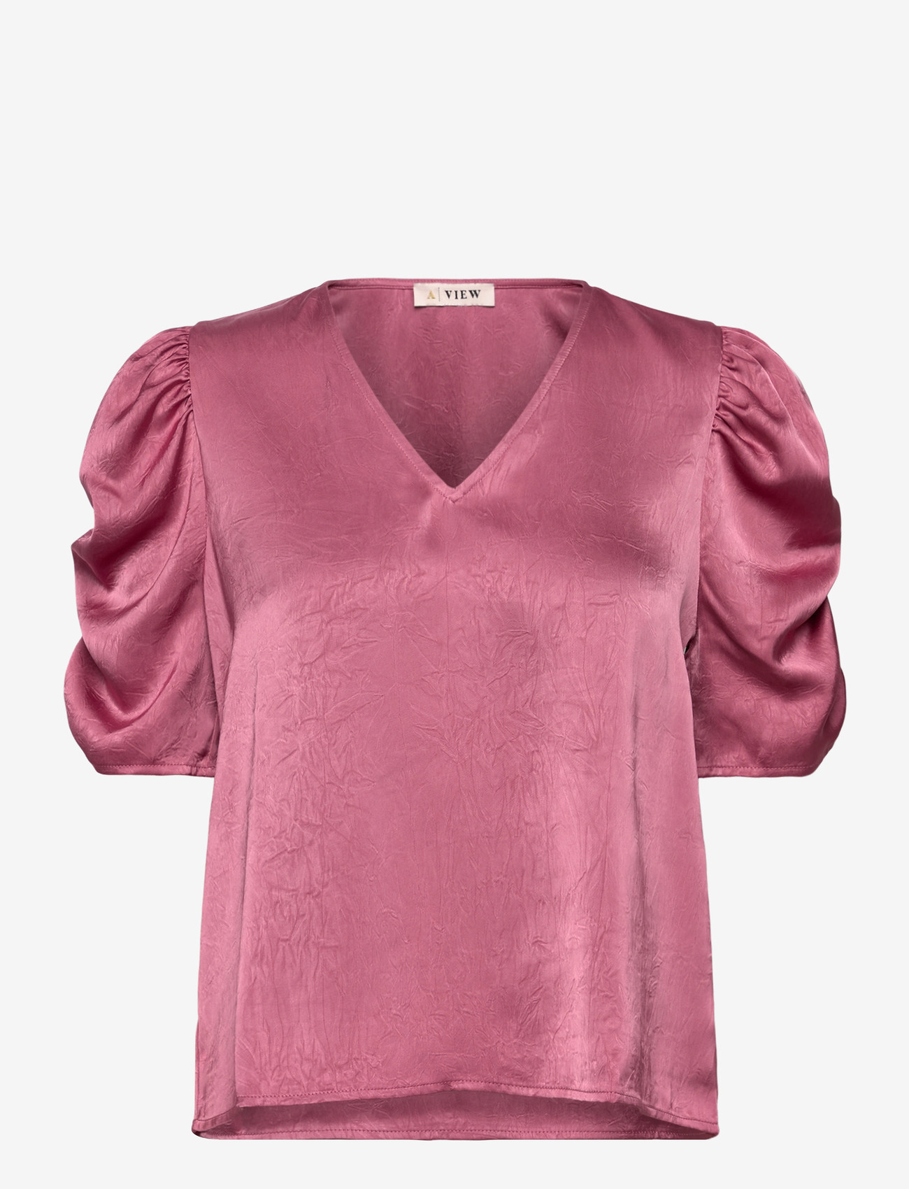 A-View - Sindrella blouse - lühikeste varrukatega pluusid - old rose - 0