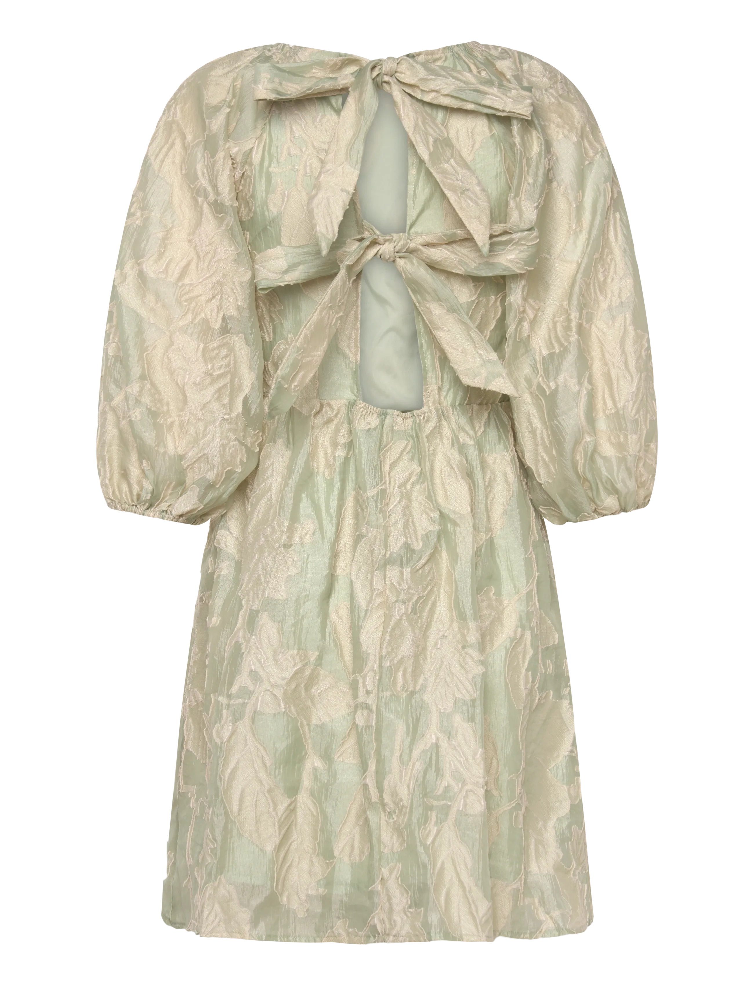 A-View - Janah dress - festkjoler - 859 dusty green - 2