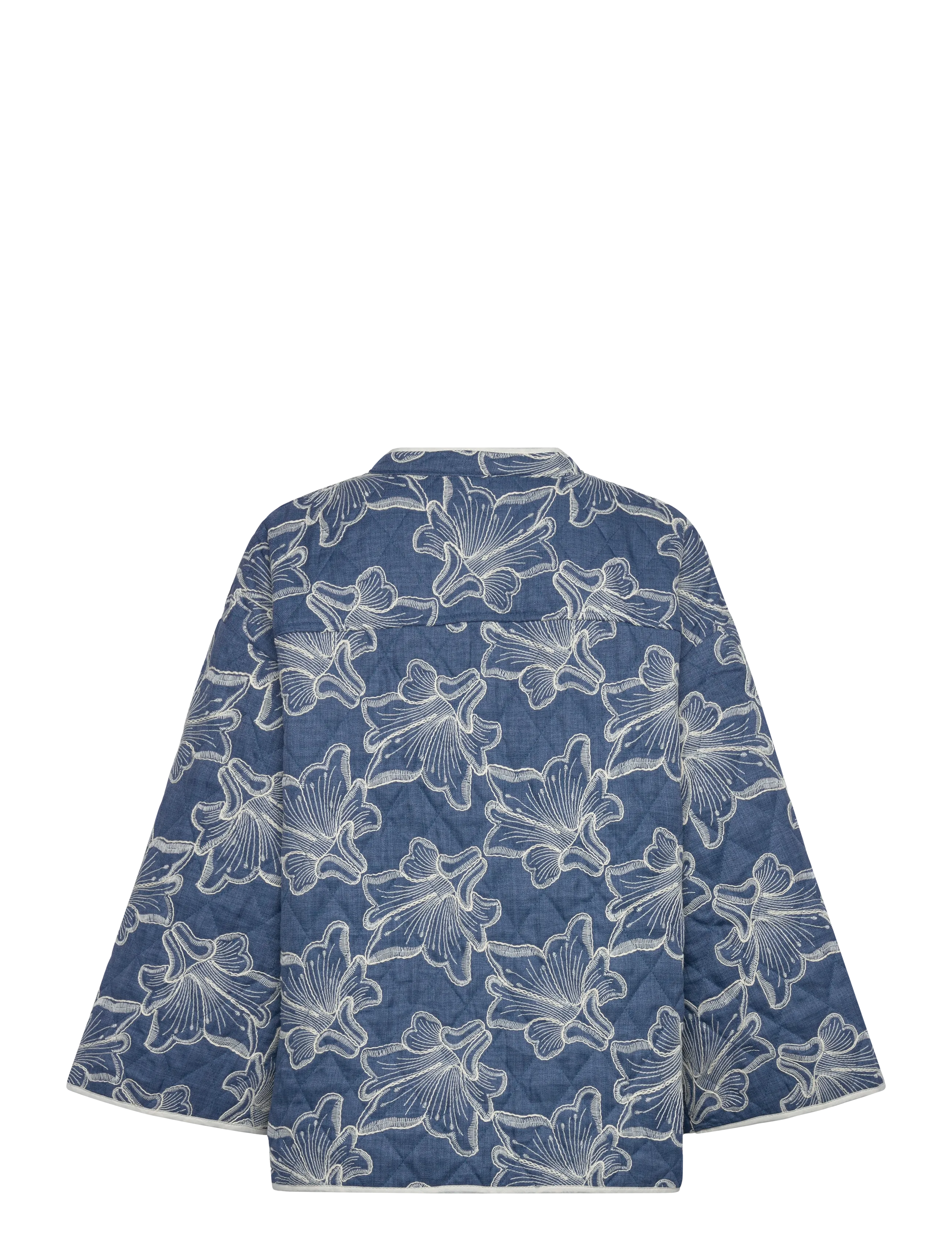 A-View - Severin jacket - blue/off white - 2