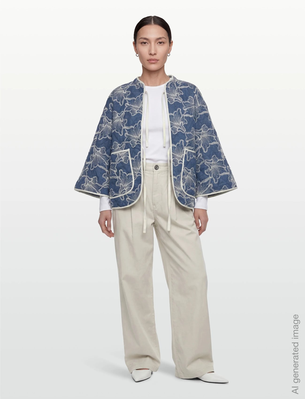 Severin jacket - BLUE/OFF