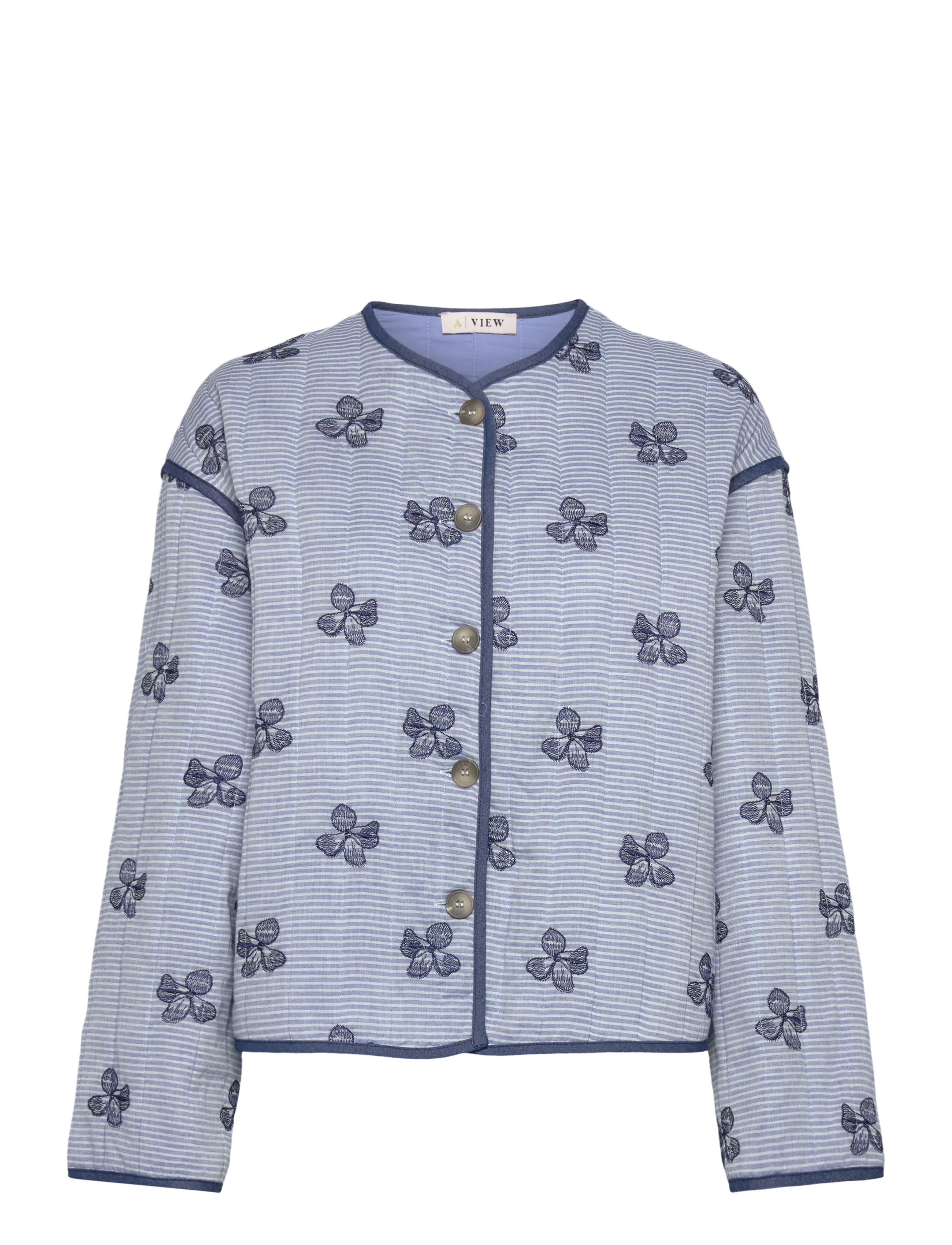 A-View Fina jacket - Jacken & Mäntel - BLUE/OFF WHITE / blue