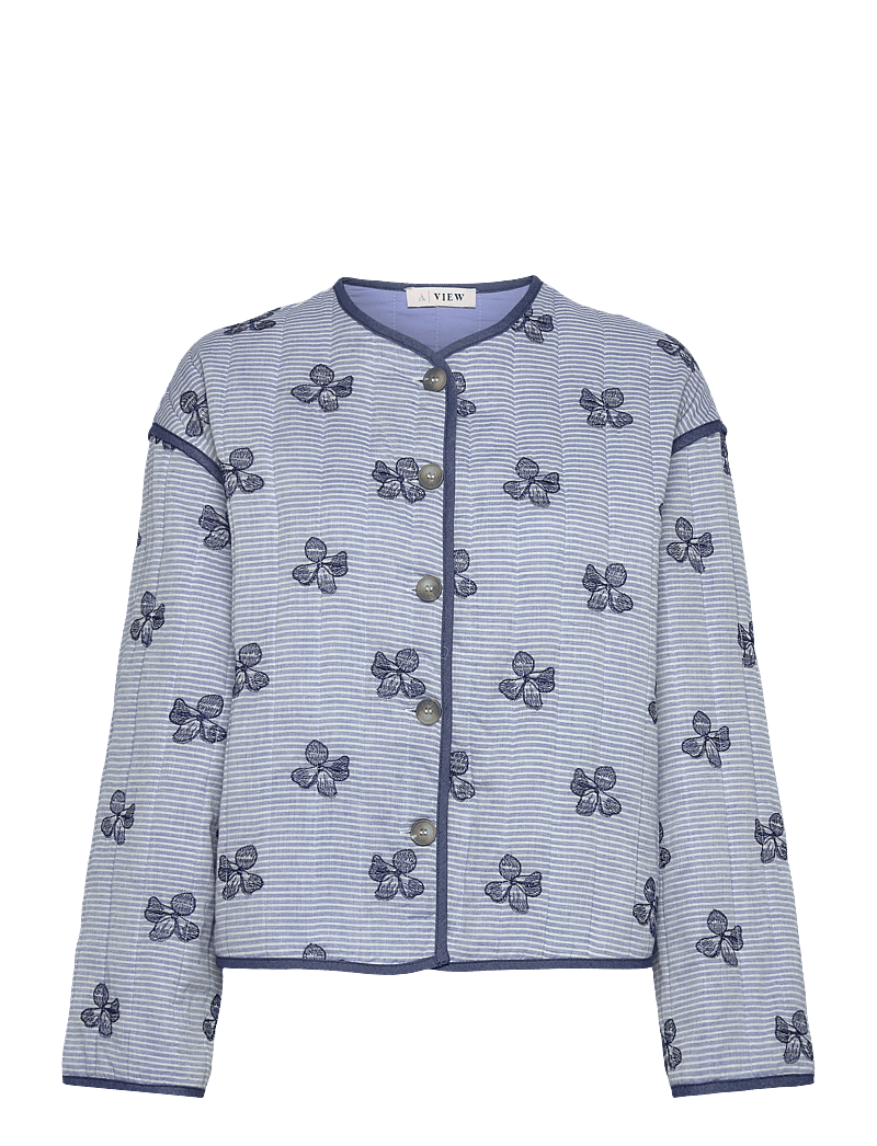 A-View - Fina jacket - vårjackor - blue/off white - 0