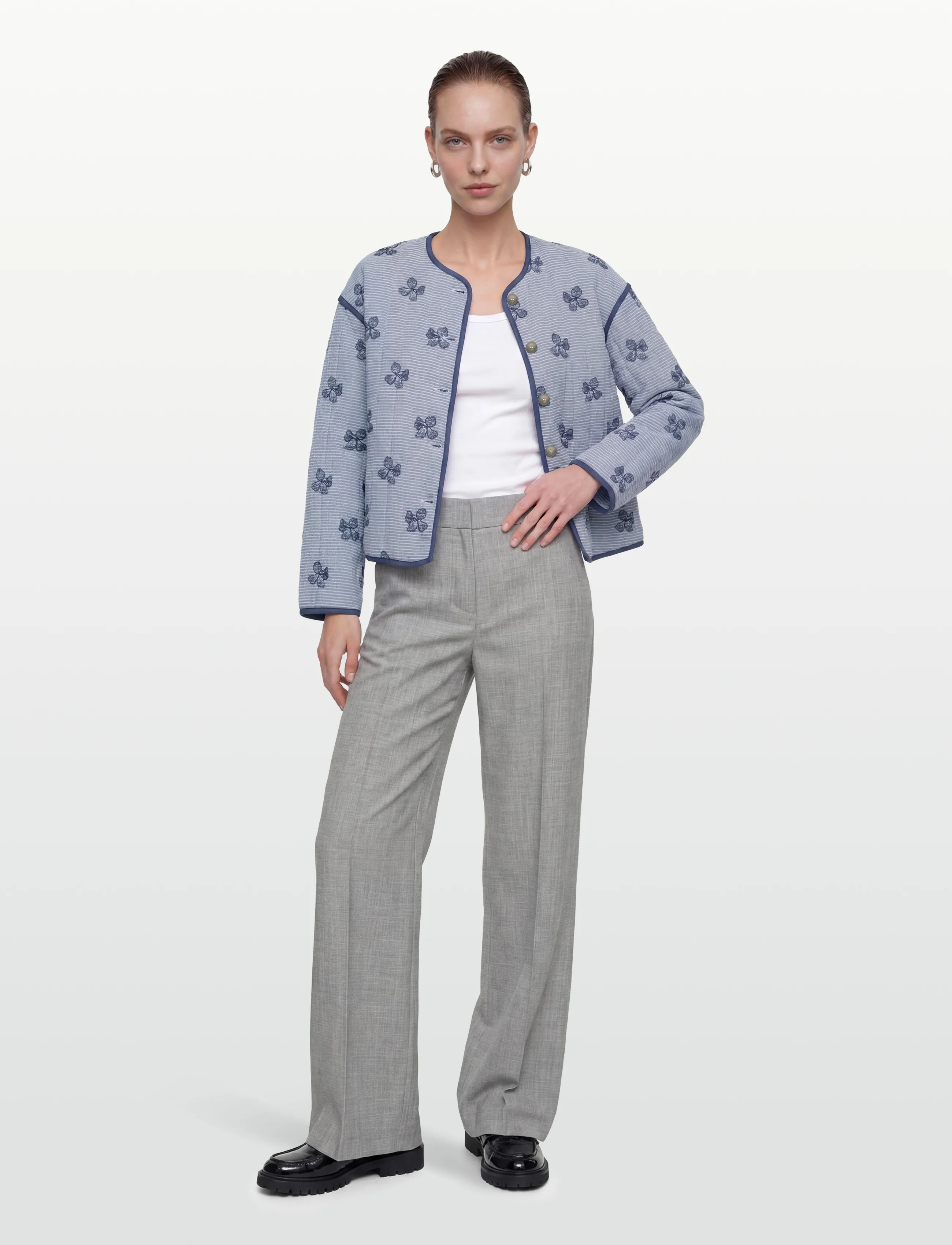 A-View Fina jacket - Kleidung - BLUE/OFF WHITE / blue