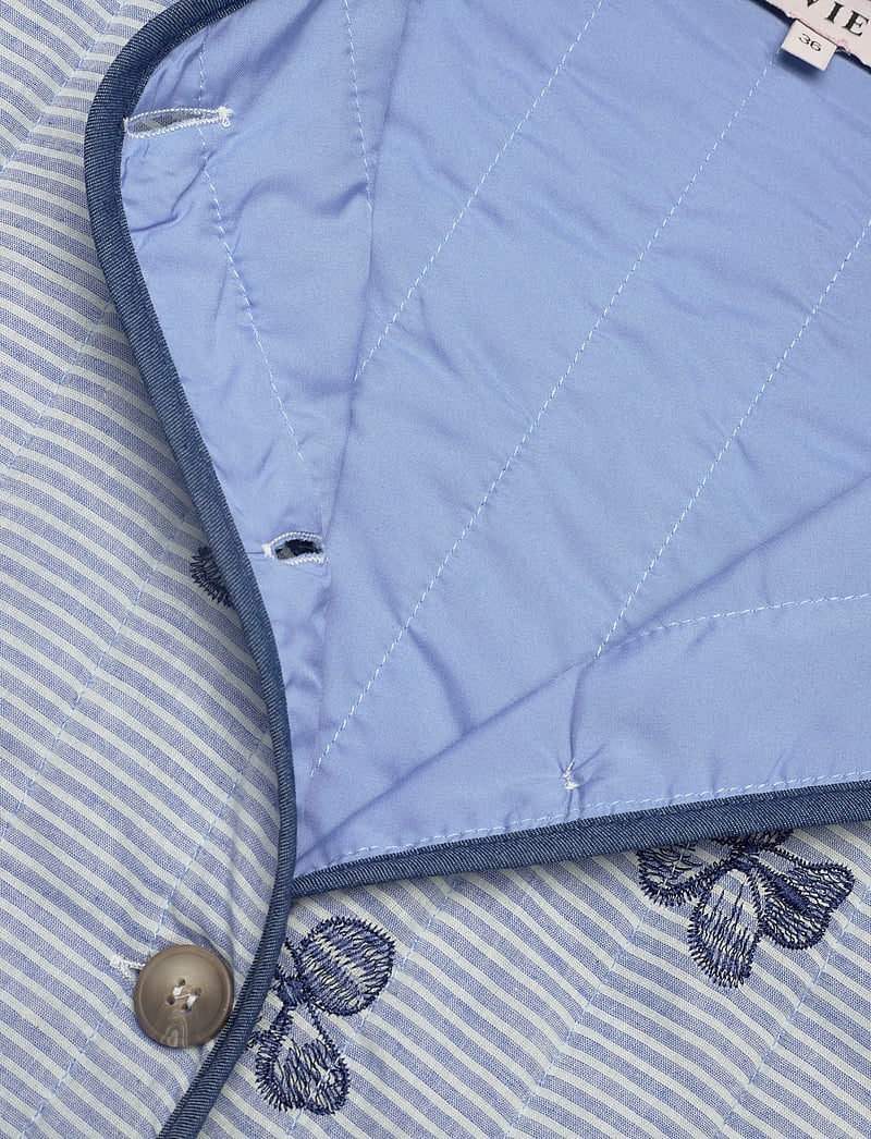 A-View - Fina jacket - vårjackor - blue/off white - 2