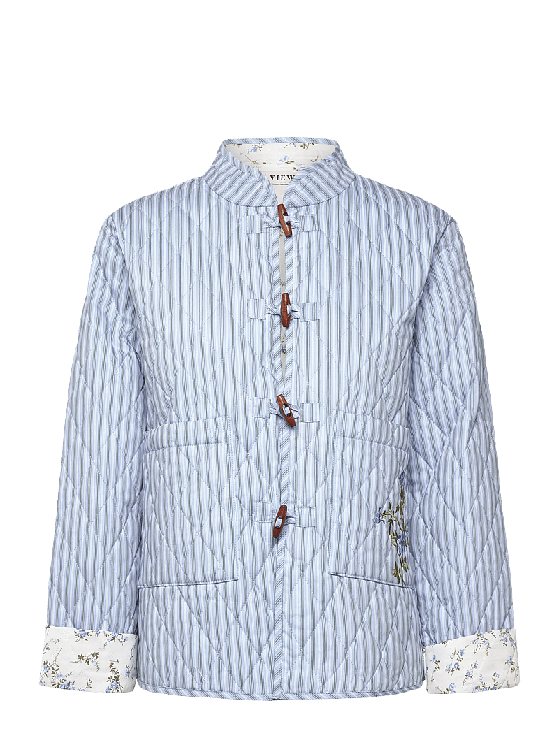 A-View - Libra jacket - forårsjakker - blue/white - 1