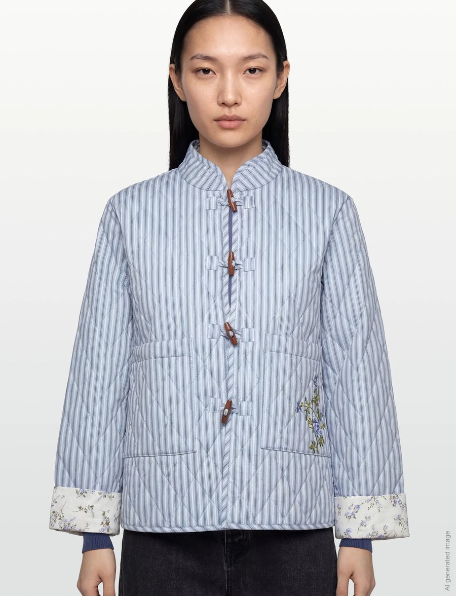 A-View - Libra jacket - frühlingsjacken - blue/white - 3