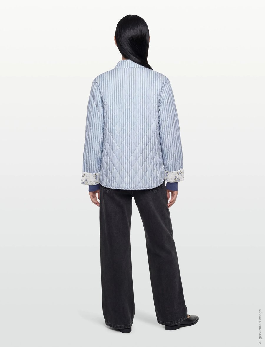 A-View - Libra jacket - frühlingsjacken - blue/white - 4