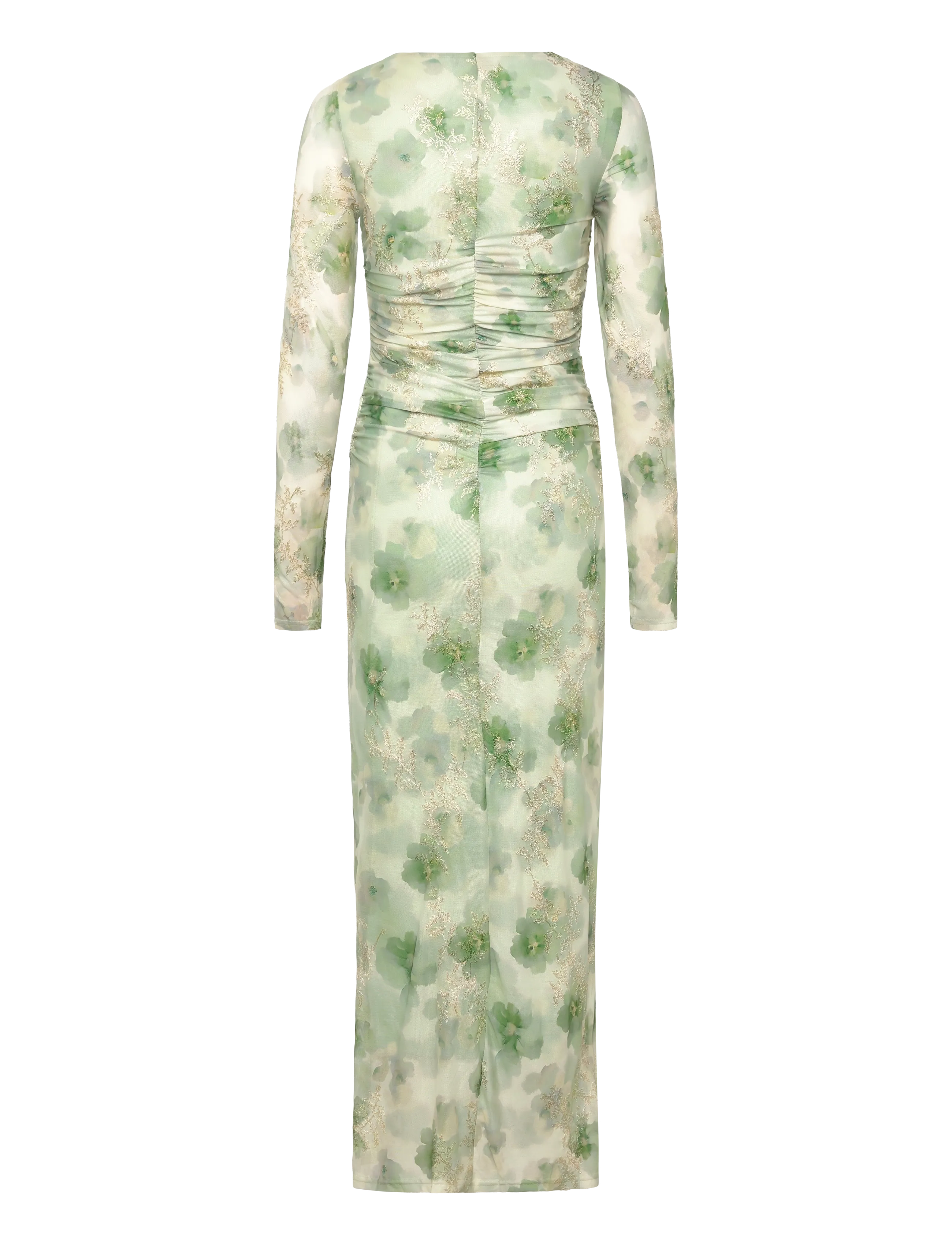 A-View - Selmina dress - midiklänningar - 859 dusty green - 2