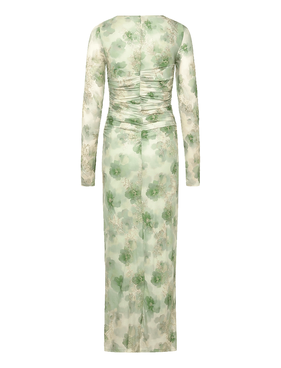 A-View - Selmina dress - stramme kjoler - 859 dusty green - 2