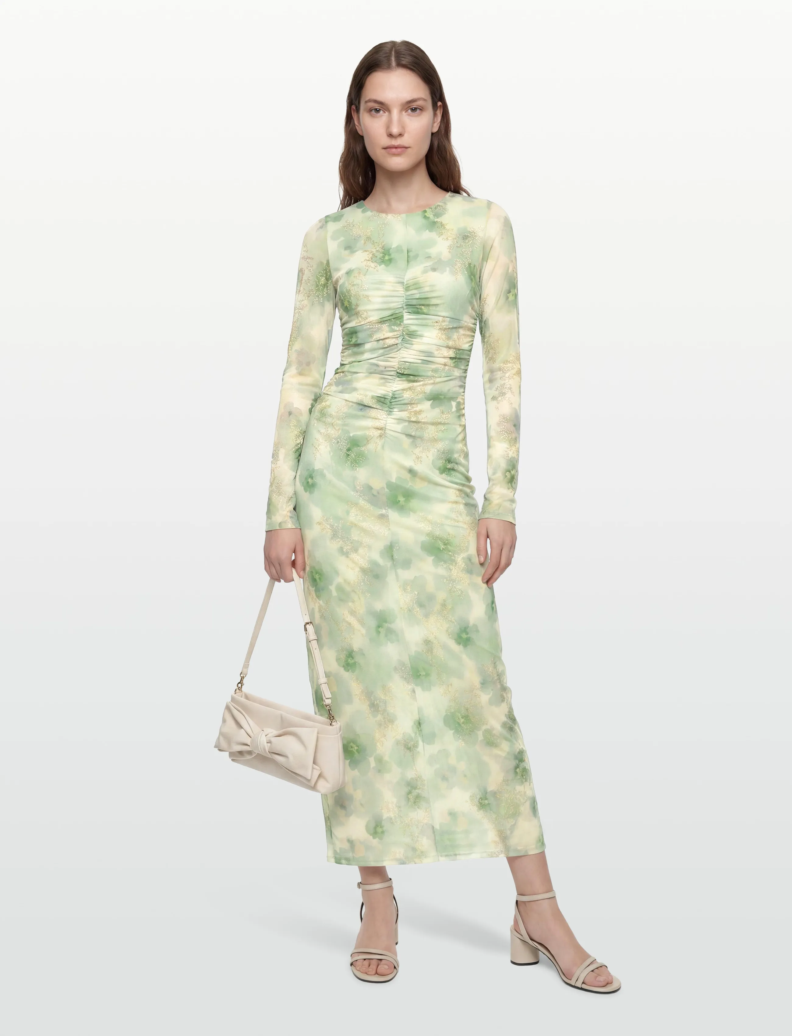A-View Selmina dress - View all - 859 DUSTY GREEN / green
