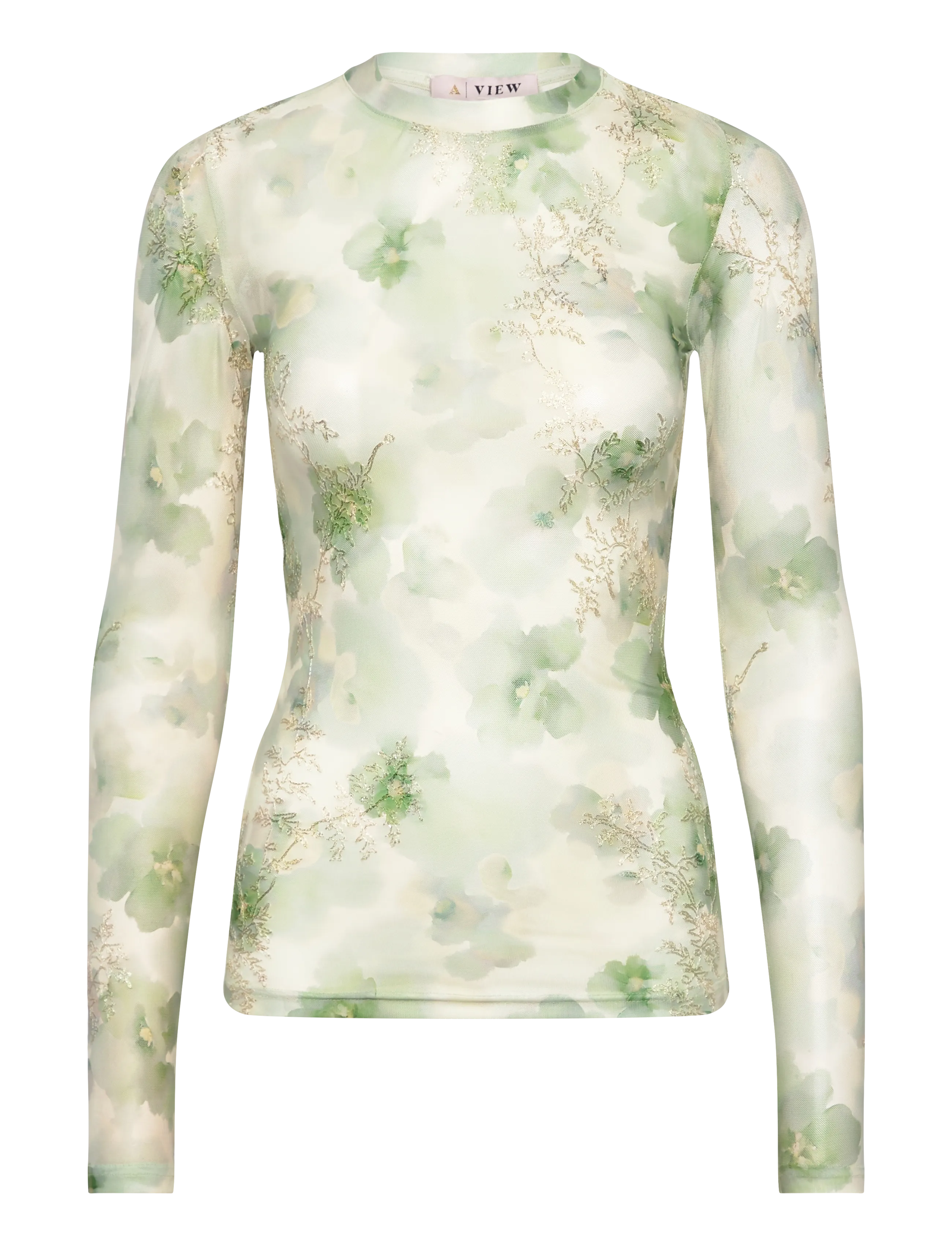 A-VIEW Silke Bluse Cream - 38 - Damen