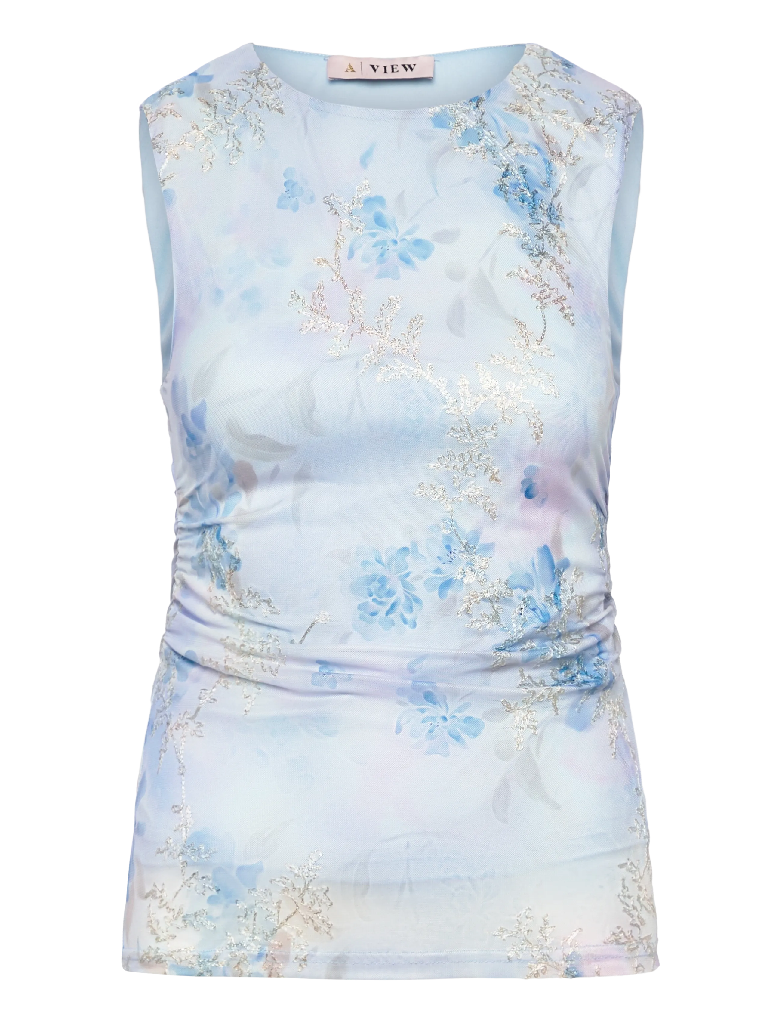 A-View Claudine top - A-View - LIGHT BLUE/ROSE / blue