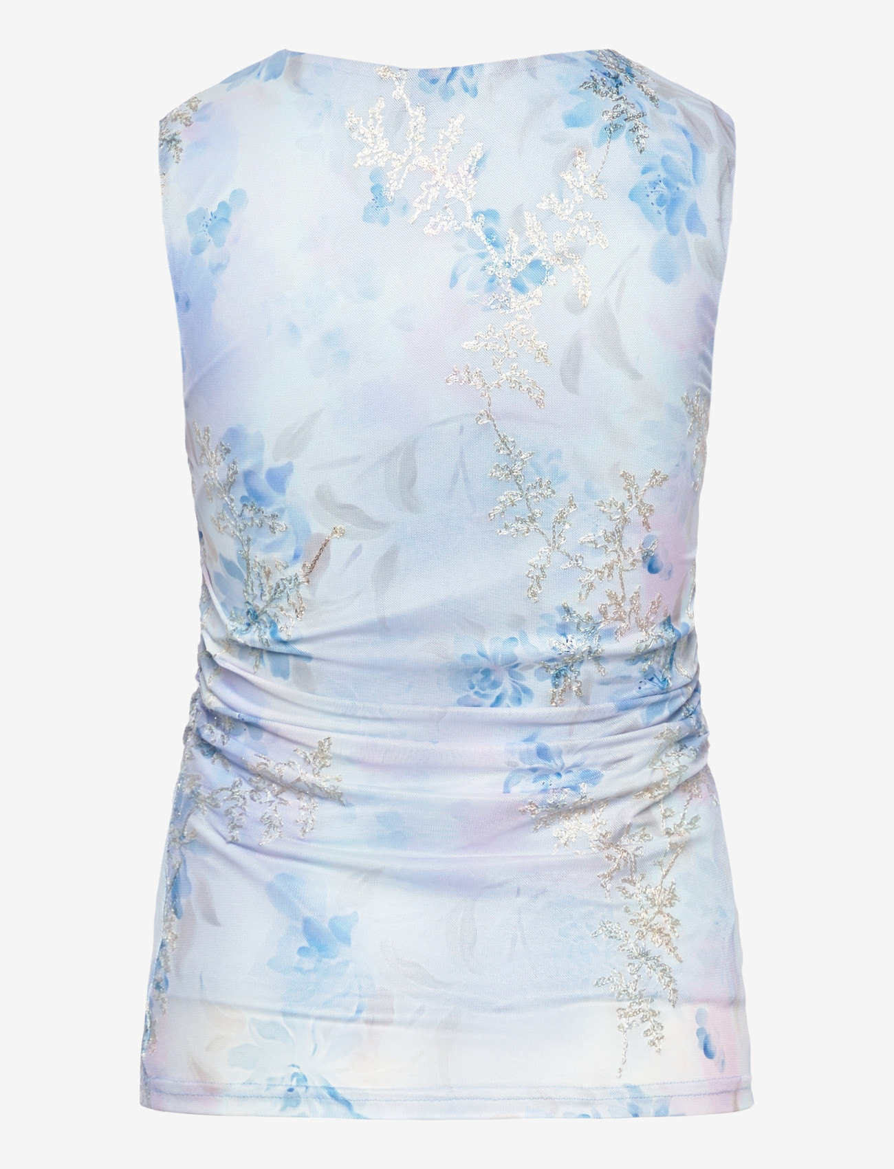 A-View - Claudine top - pikkade varrukatega t-särgid - light blue/rose - 1