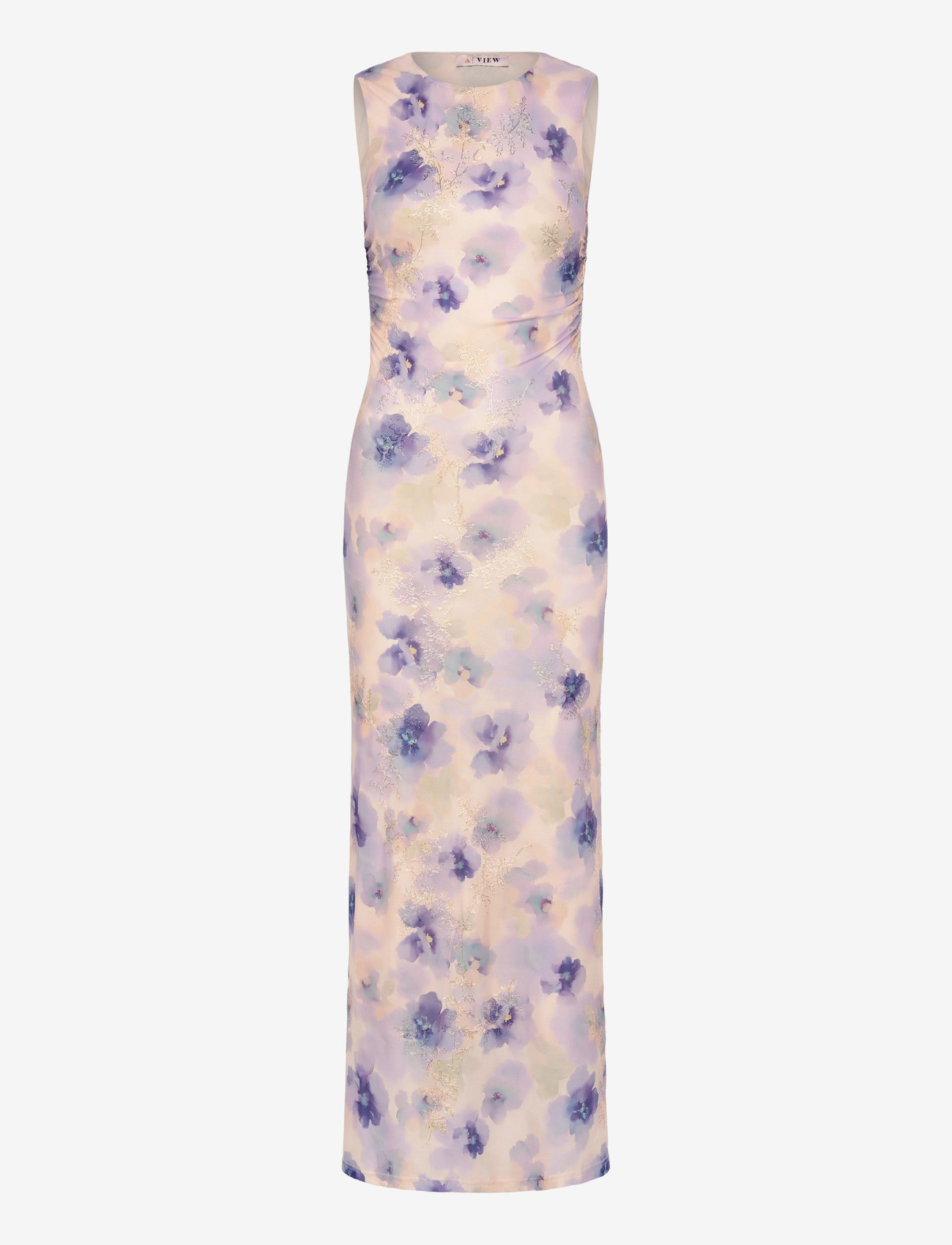 A-View - Belena dress - bodycon dresses - 129 purple/yellow - 0