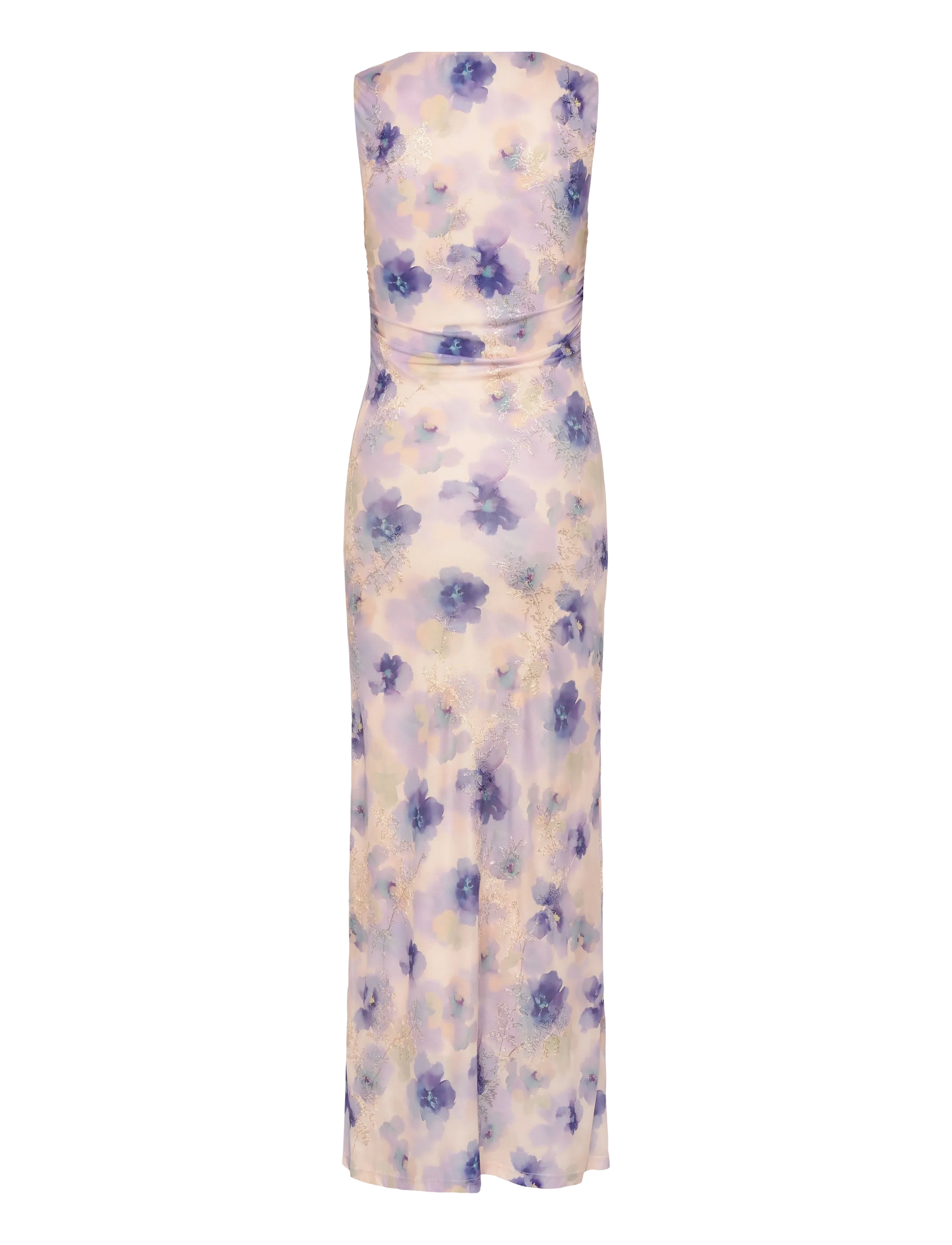 A-View - Belena dress - etuikleider - 129 purple/yellow - 2