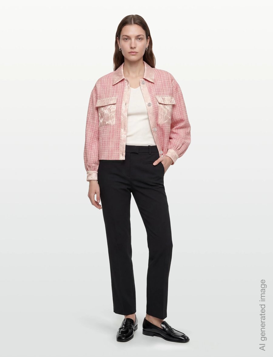 A-View - Coco new jacket - quiltade jackor - rose - 0