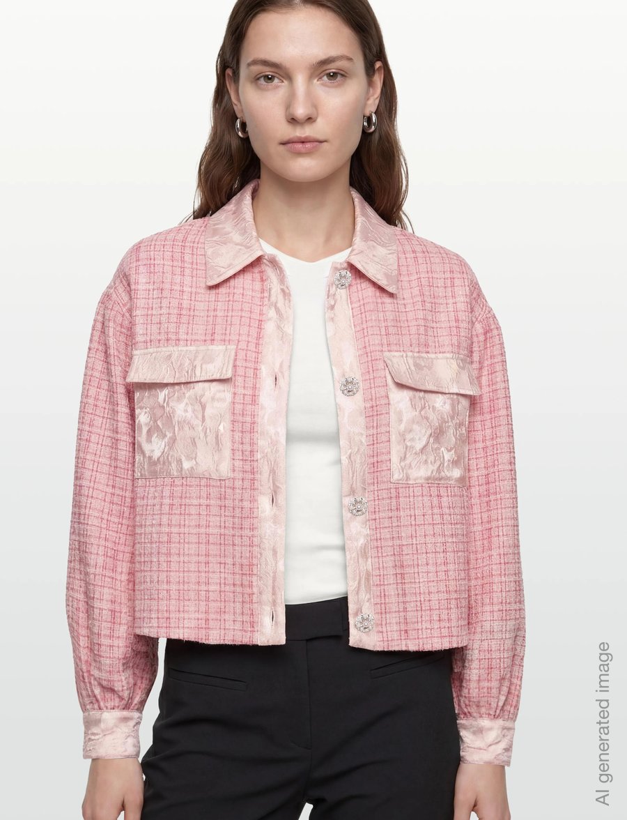 A-View - Coco new jacket - quiltade jackor - rose - 3