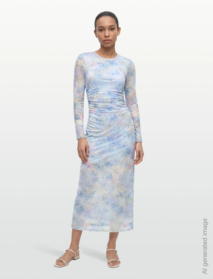 A-View - Naja dress - cocktailkjoler - 230 light blue/rose - 0