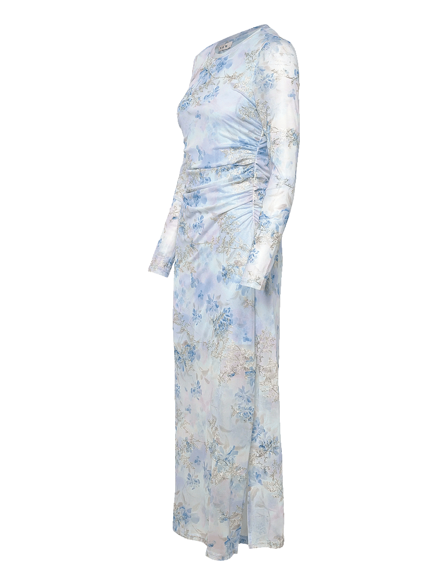 A-View - Naja dress - cocktailkjoler - 230 light blue/rose - 3