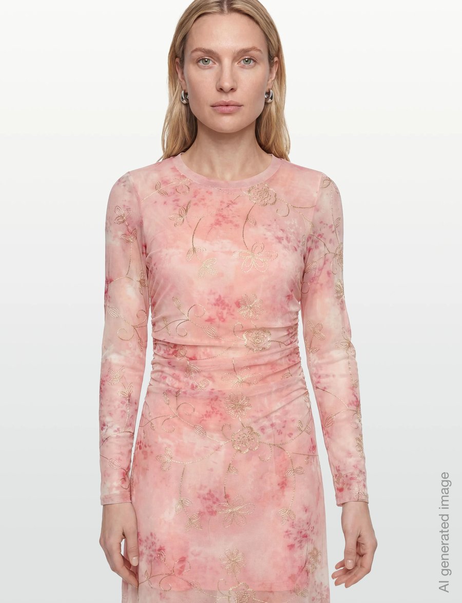 A-View - Naja dress - cocktailklänningar - 295 peach - 3