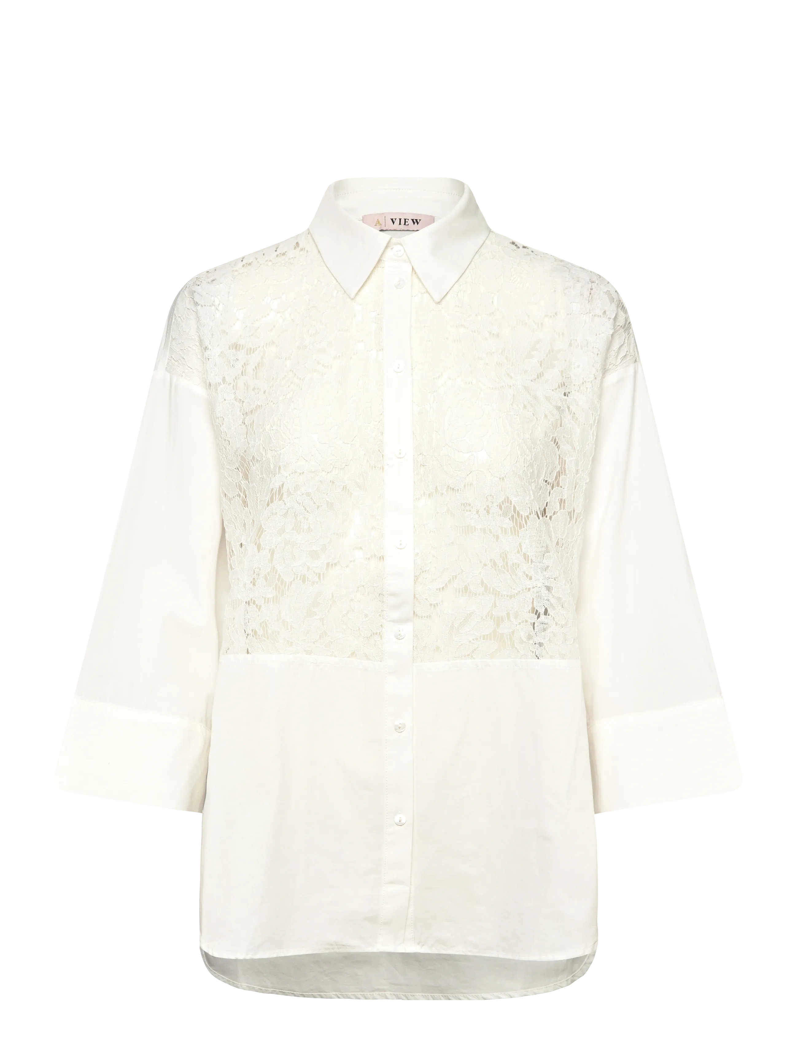 A-VIEW Clara Shirt Weiß - 38 - Damen
