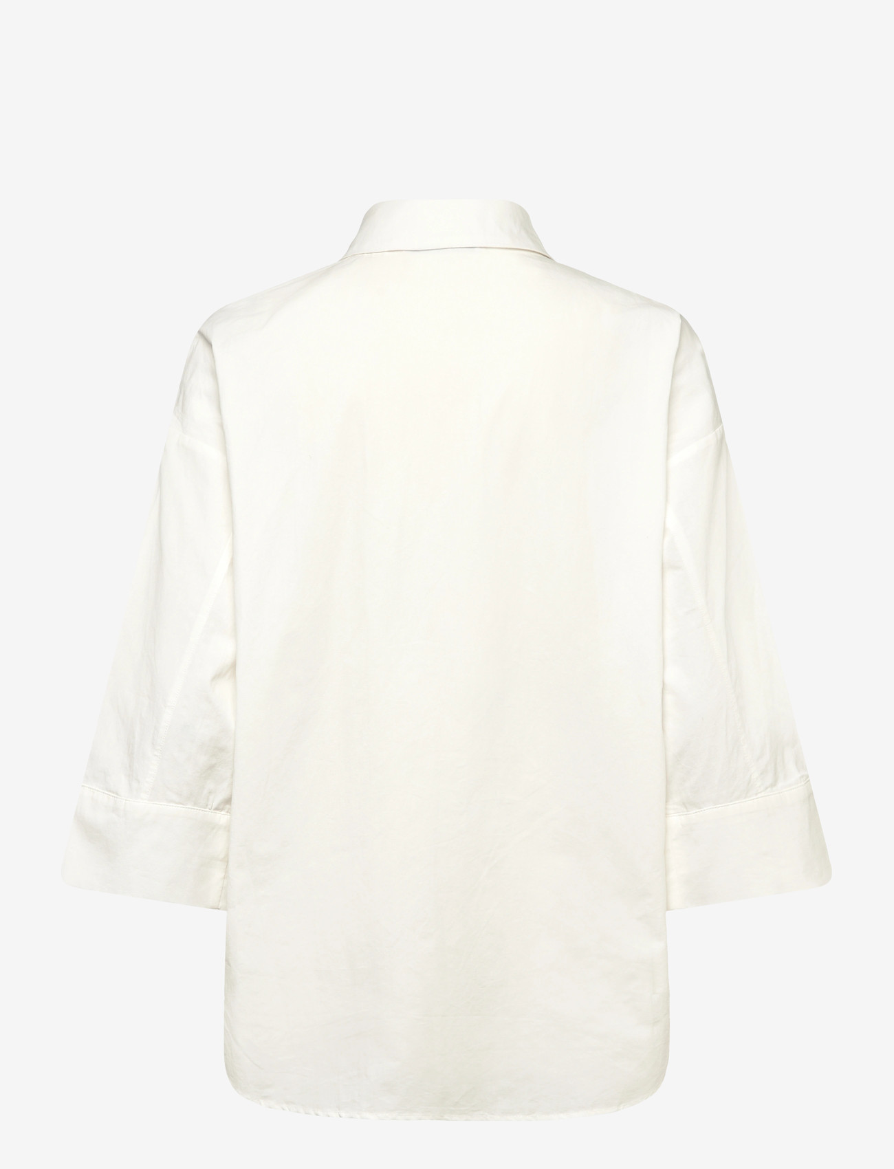 A-View - Clara shirt - langærmede skjorter - 000 white - 1