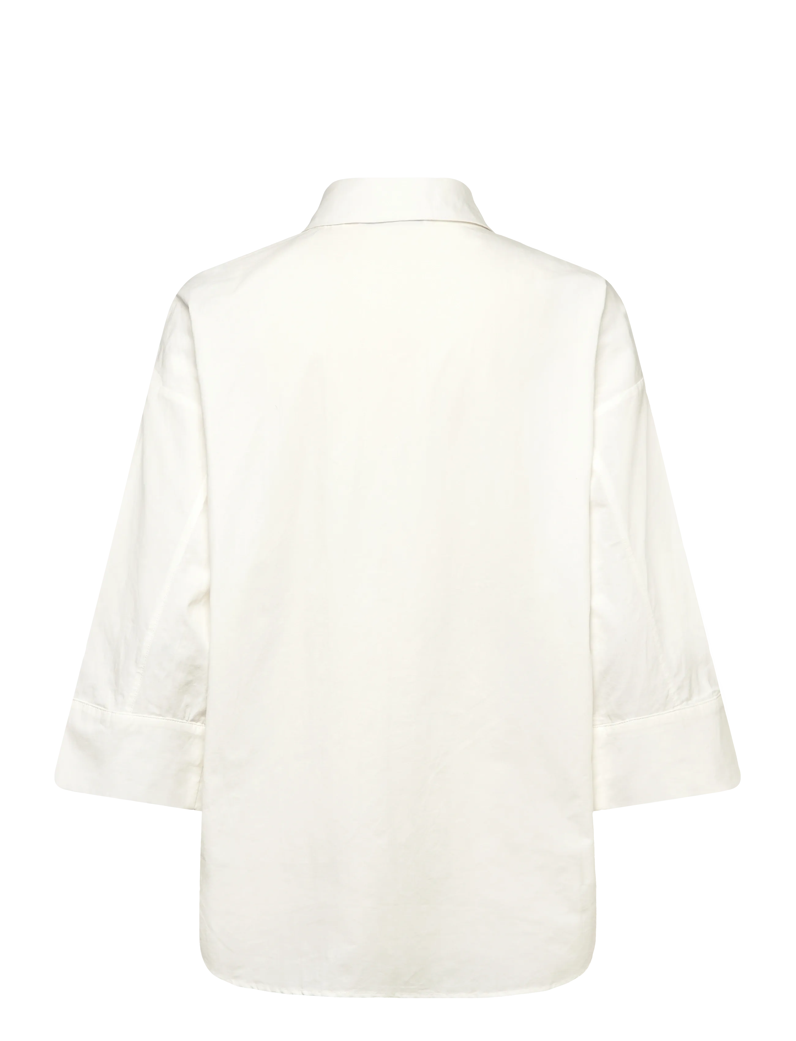 A-View - Clara shirt - langærmede skjorter - 000 white - 1