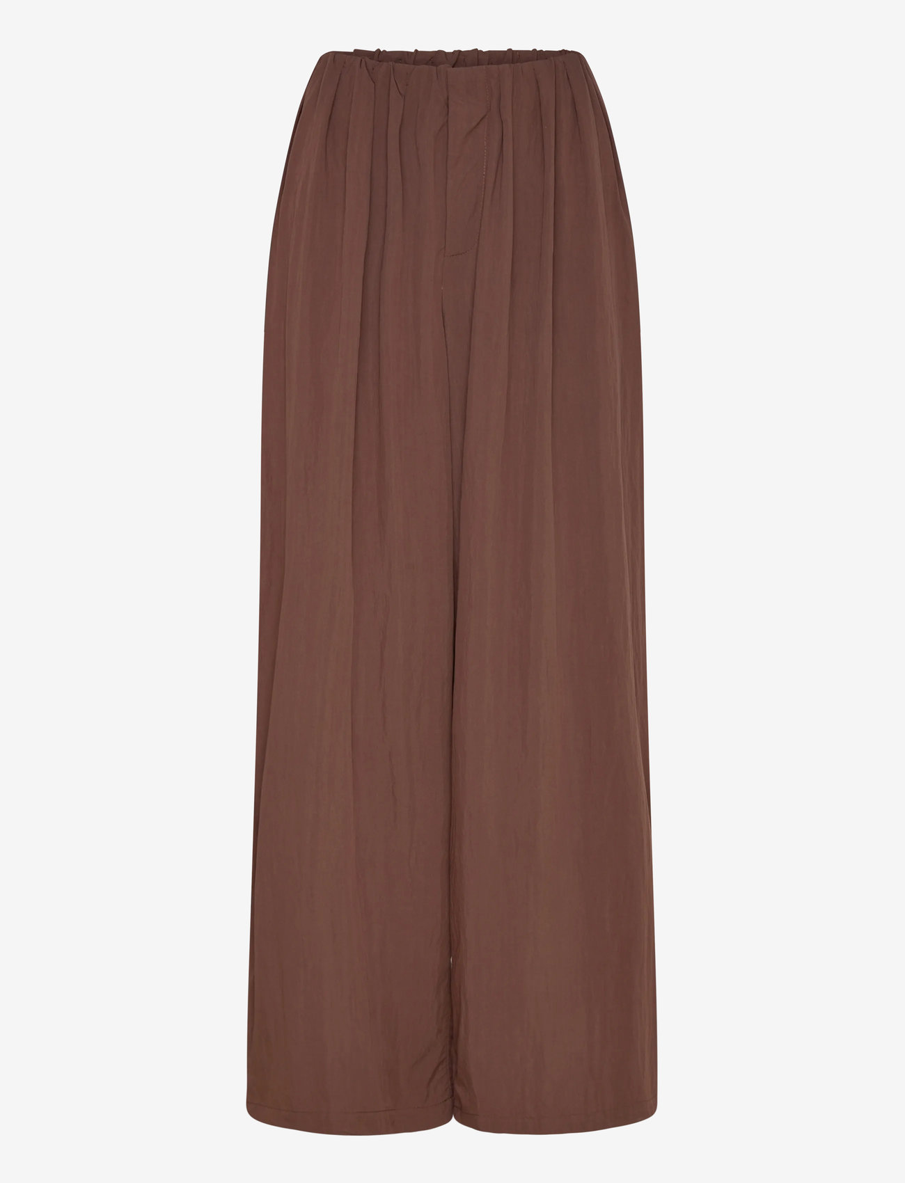 A-View - Manon pants - hosen mit weitem bein - brown - 0