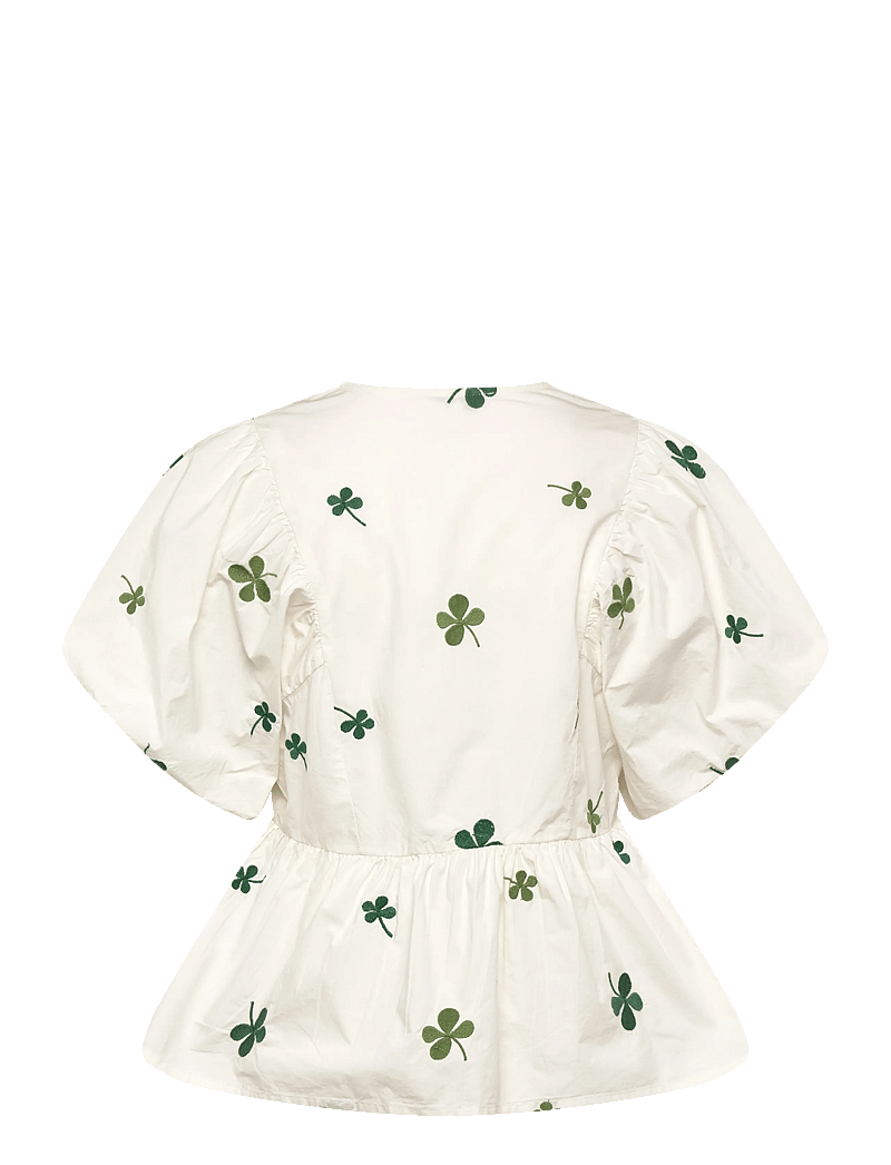 A-View - Albertine blouse - lühikeste varrukatega pluusid - off white - 1