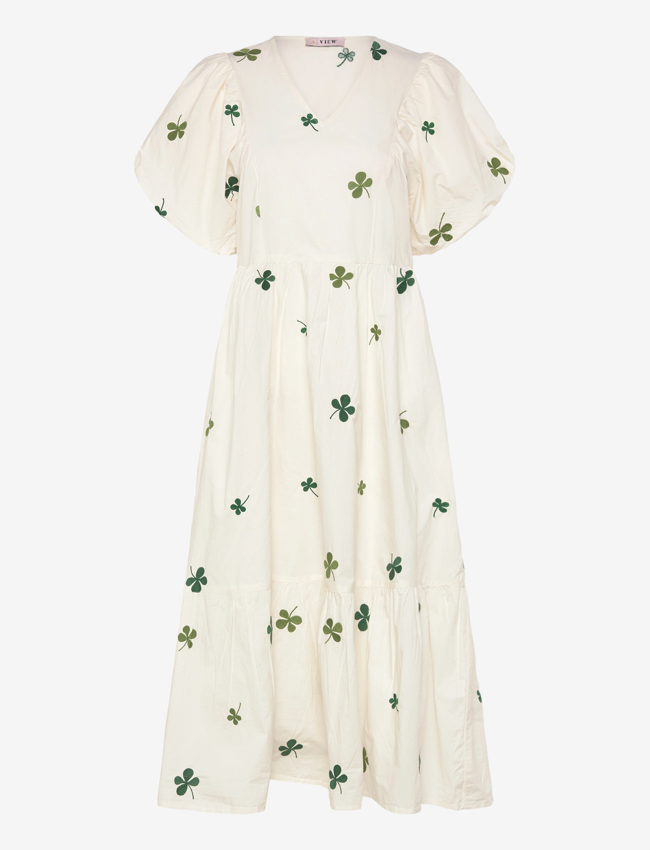 A-View - Albertine dress - sommerkleider - 005 off white - 0