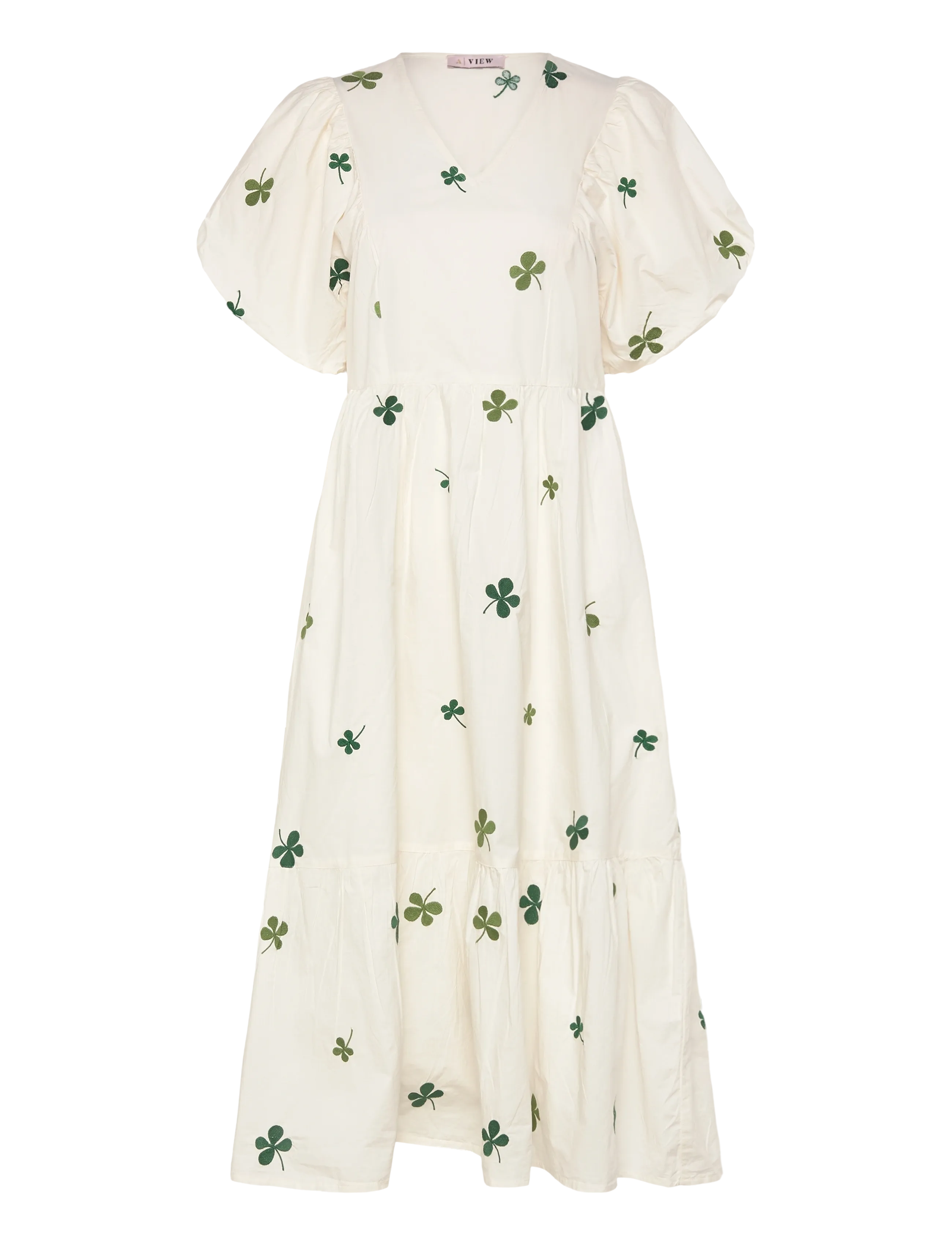 A-View Albertine dress - Nyheter - 005 OFF WHITE / cream