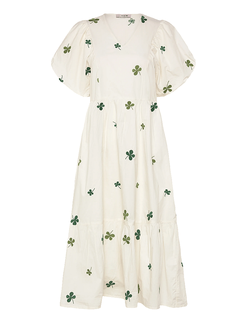 A-View - Albertine dress - sommerkleider - 005 off white - 0