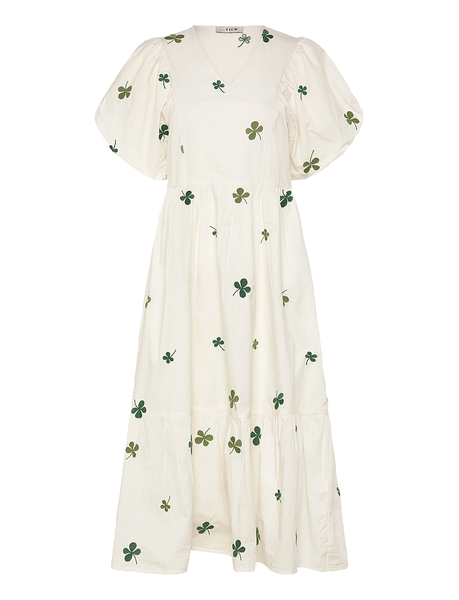 A-View - Albertine dress - sommerkjoler - 005 off white - 1