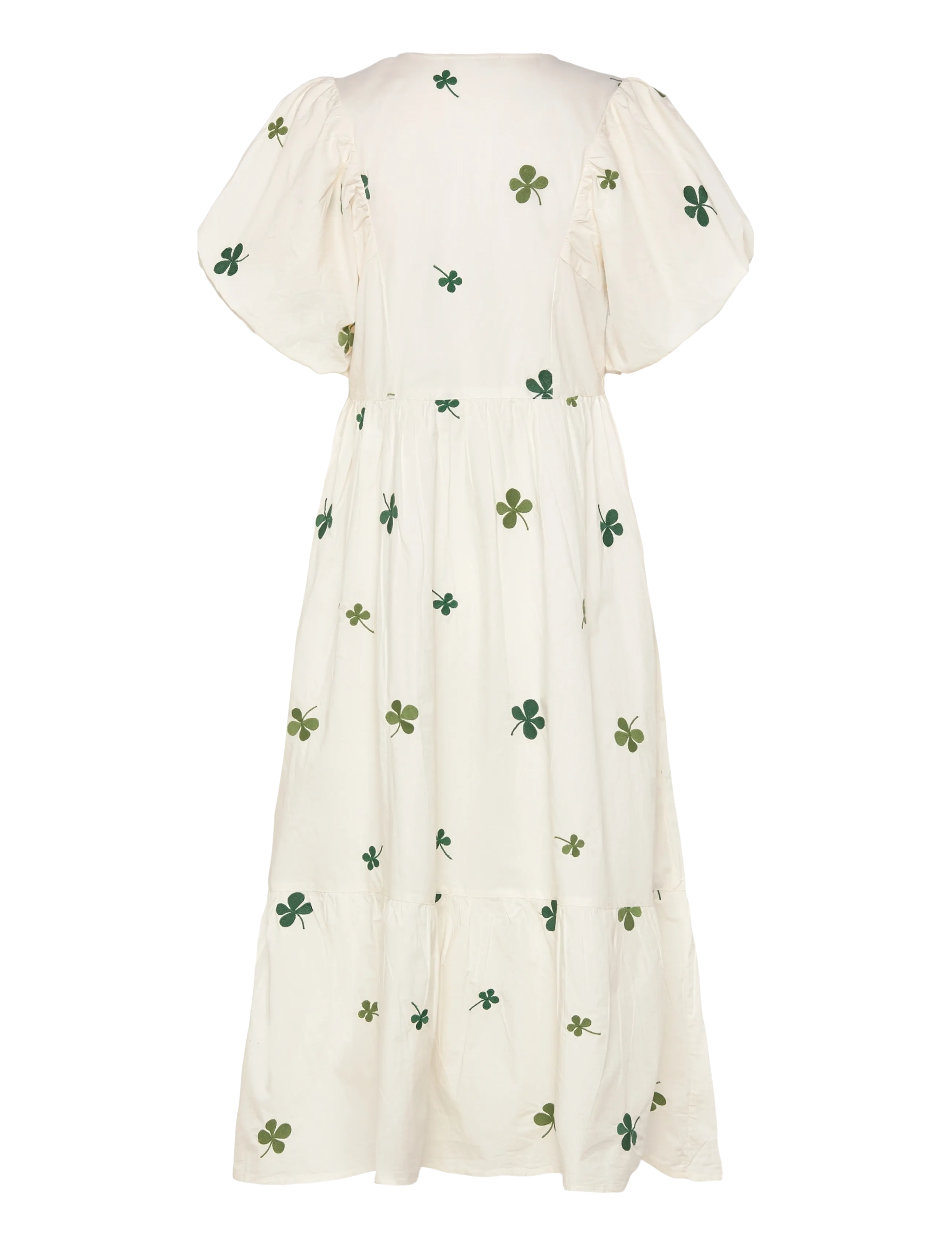 A-View - Albertine dress - midiklänningar - 005 off white - 2