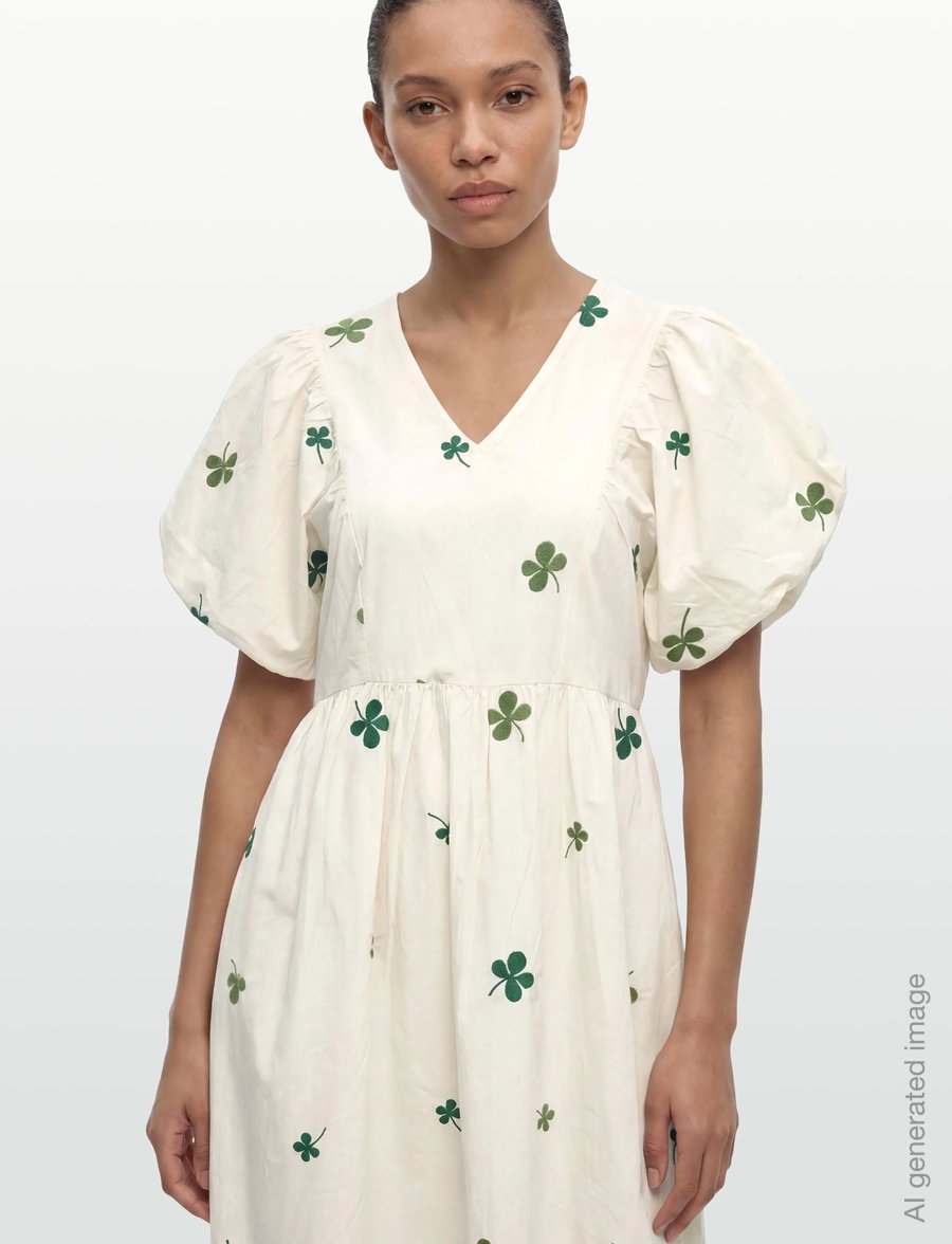 A-View - Albertine dress - sommerkjoler - 005 off white - 3